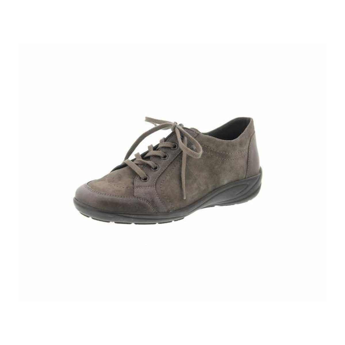 Komfort Schnürer für Damen in fango Schnürschuh