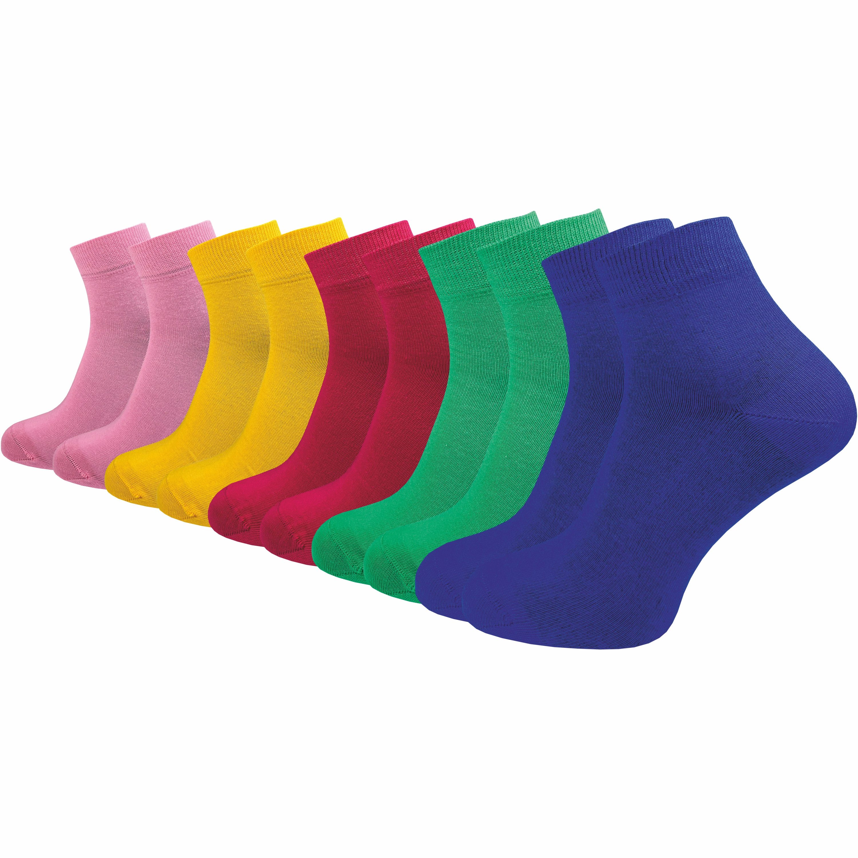 GAWILO Kurzsocken aus 100% reiner Baumwolle - Quartersocken für Herren (10-Paar) Schaft etwas länger als beim Sneaker - daher kein verrutschen