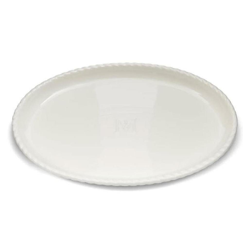 Servierplatte Servierplatte Elegant Twist Serving Plate Weiß