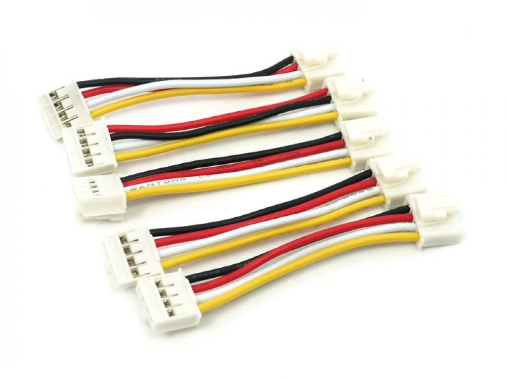Sensor seeed Grove - Universal 4 Pin Kabel, fixierend, 5cm, 5er Pack