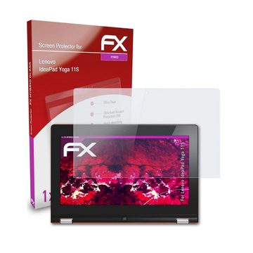 atFoliX Schutzfolie Panzerglasfolie für Lenovo IdeaPad Yoga 11S, Ultradünn und superhart