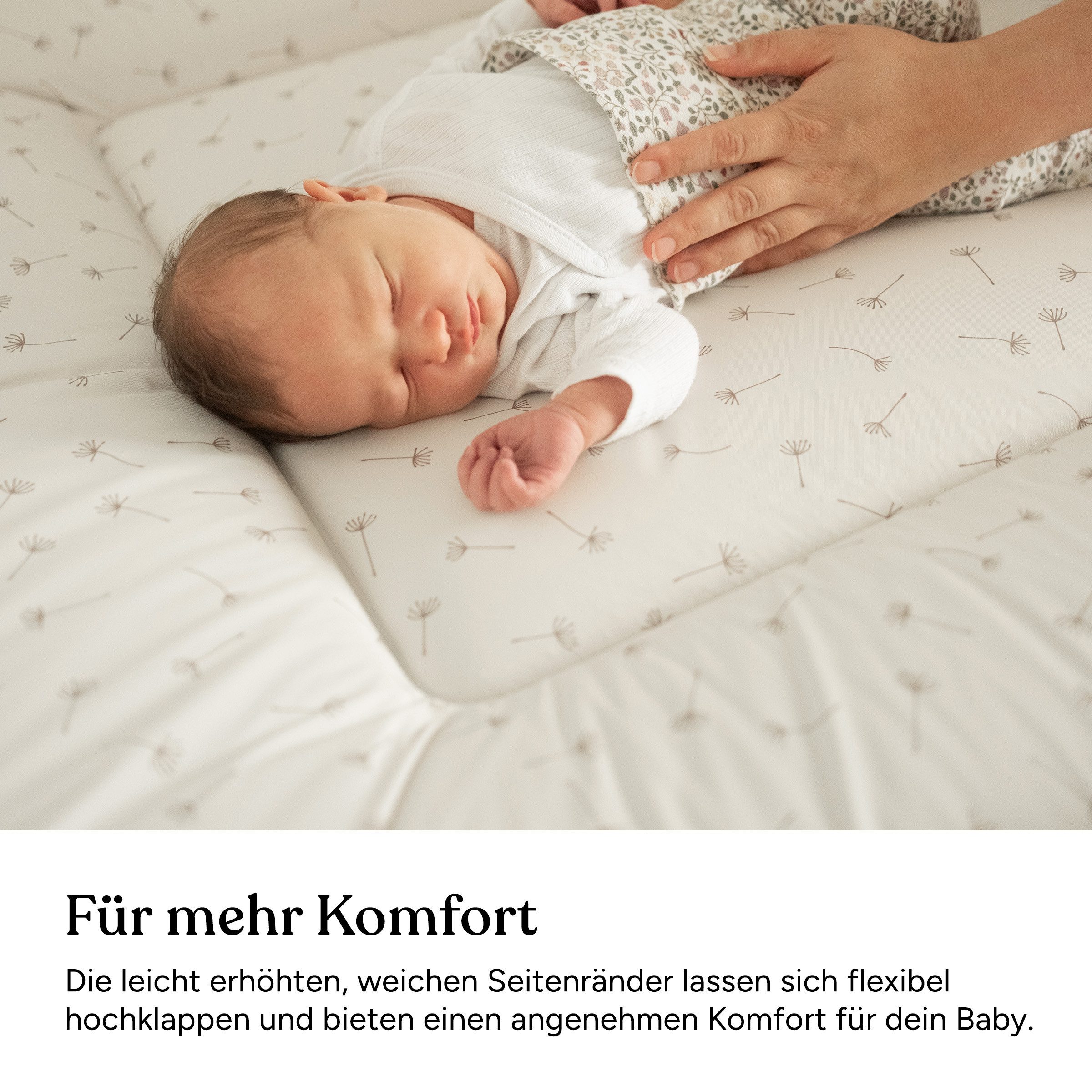 Ehrenkind Wickelauflage Wickelunterlage abwaschbar, Hygienisch, Sicher und Vielseitig