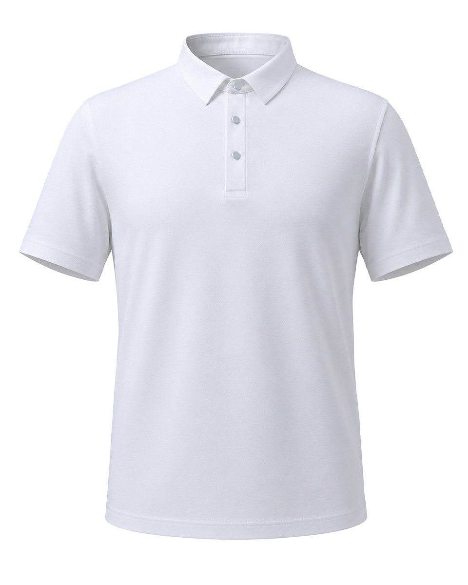 Allthemen Poloshirt Herren Klassisch Kurzarm Poloshirt Business mit Knopfleiste