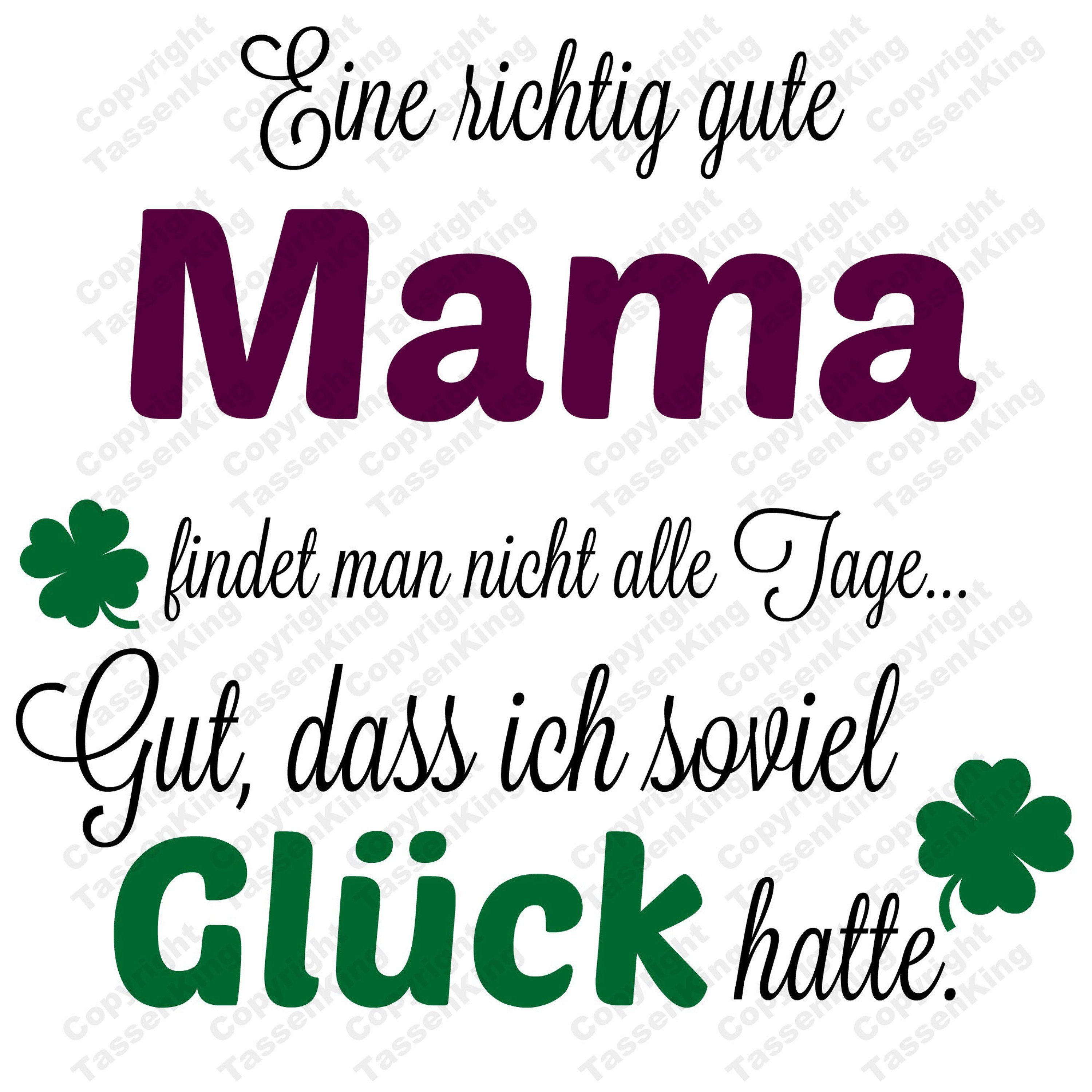 TASSENKING Tasse, Eine richtig gute Mama... - Tasse - Kaffeebecher - Geschenk