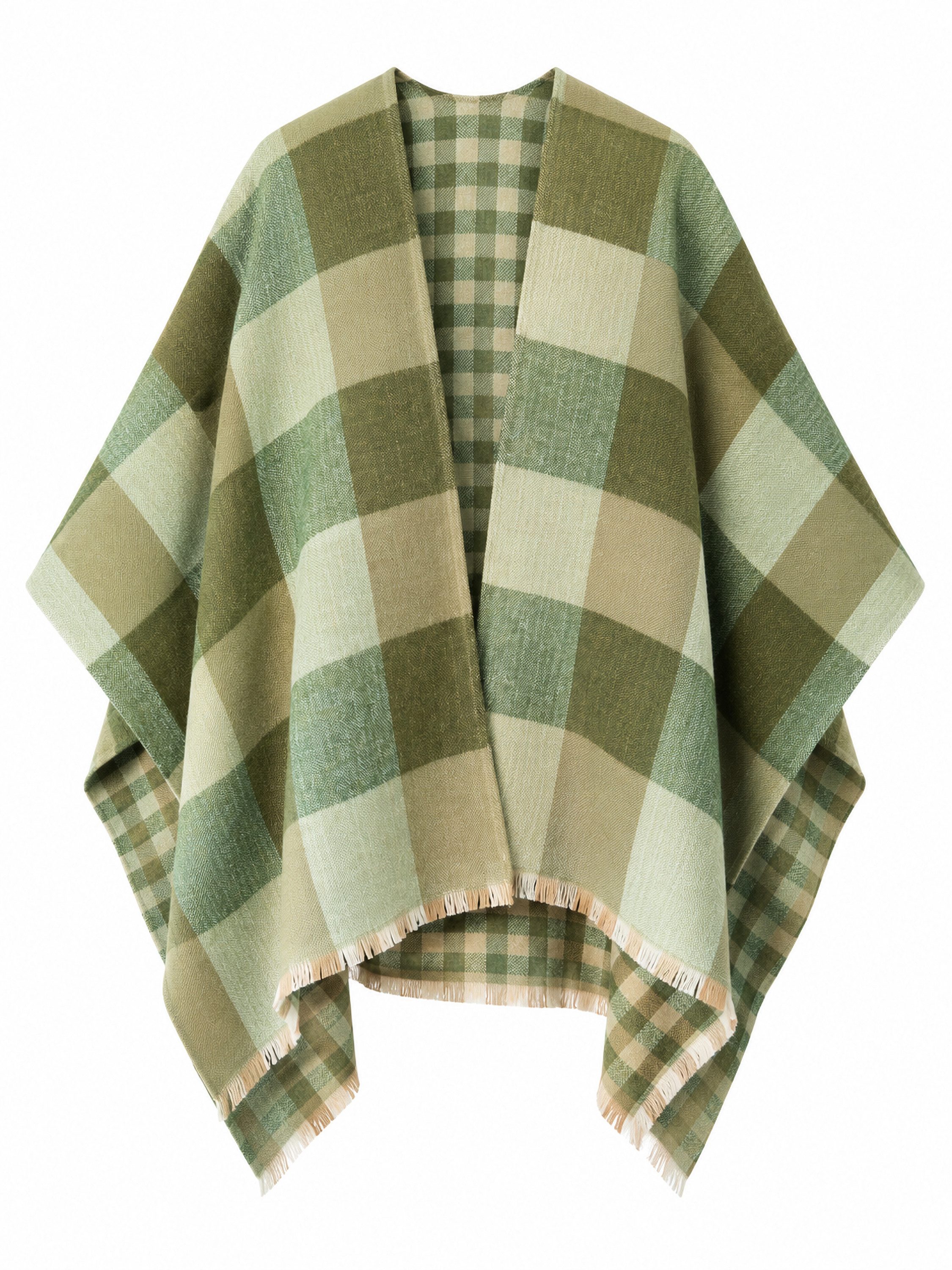COLLEZIONE ALESSANDRO XXL-Schal Karo, (1-St), kuschelweich, Made in Italy