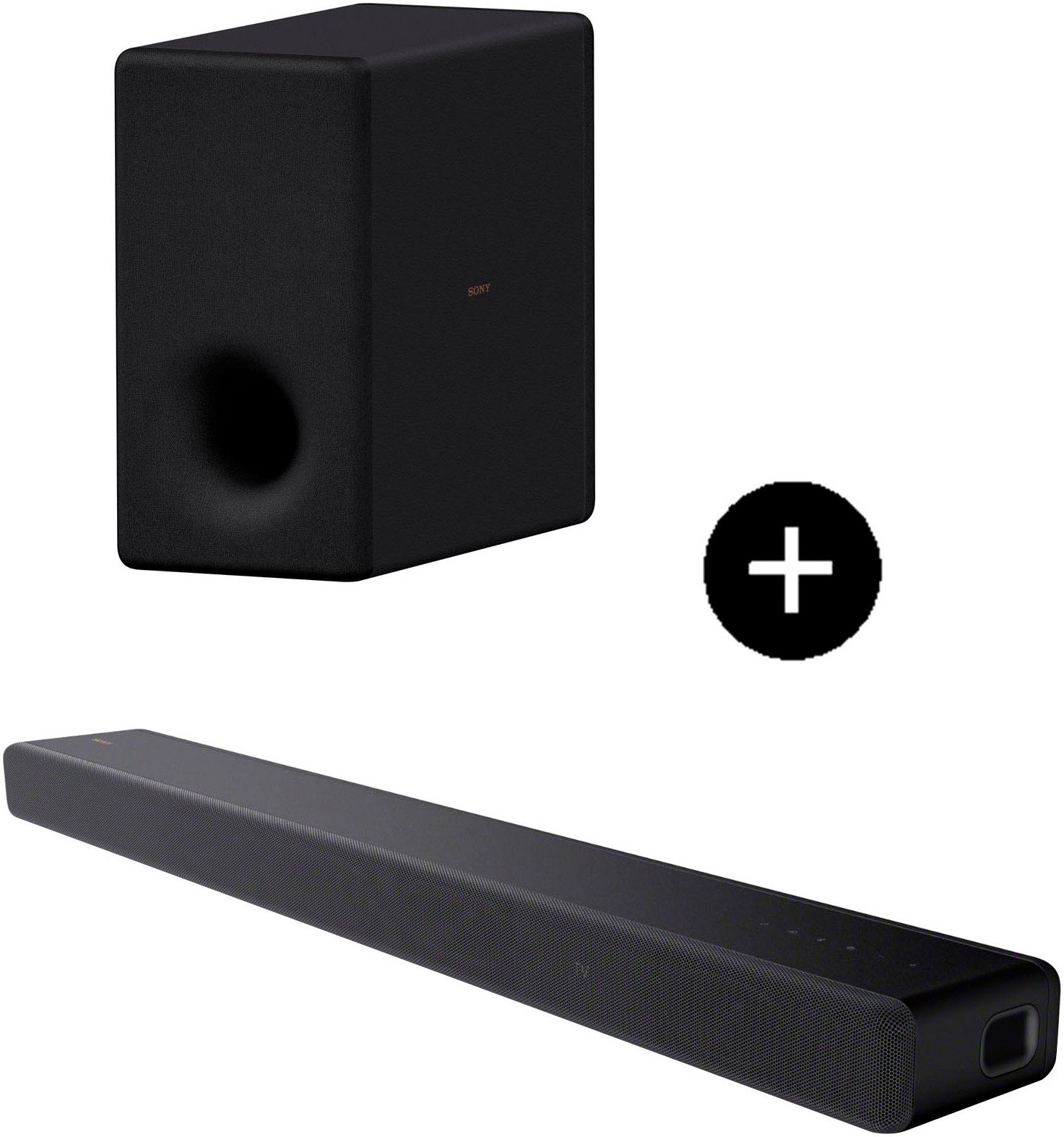 Sony HT-A3000 Soundbar + SA-SW3 Subwoofer Set 3.1 Soundbar (Bluetooth, WLAN (WiFi), 250 W)