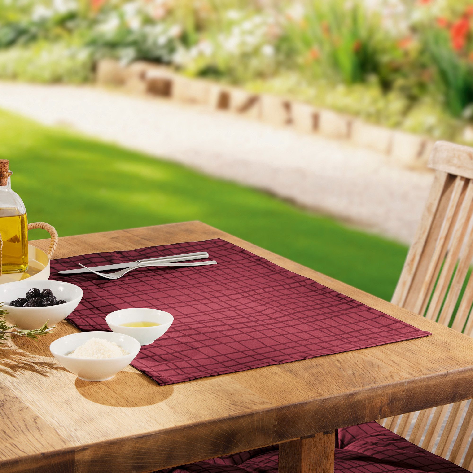 REDBEST Platzset Tischset "Pasadena" 2er-Pack, abwaschbar günstig online kaufen