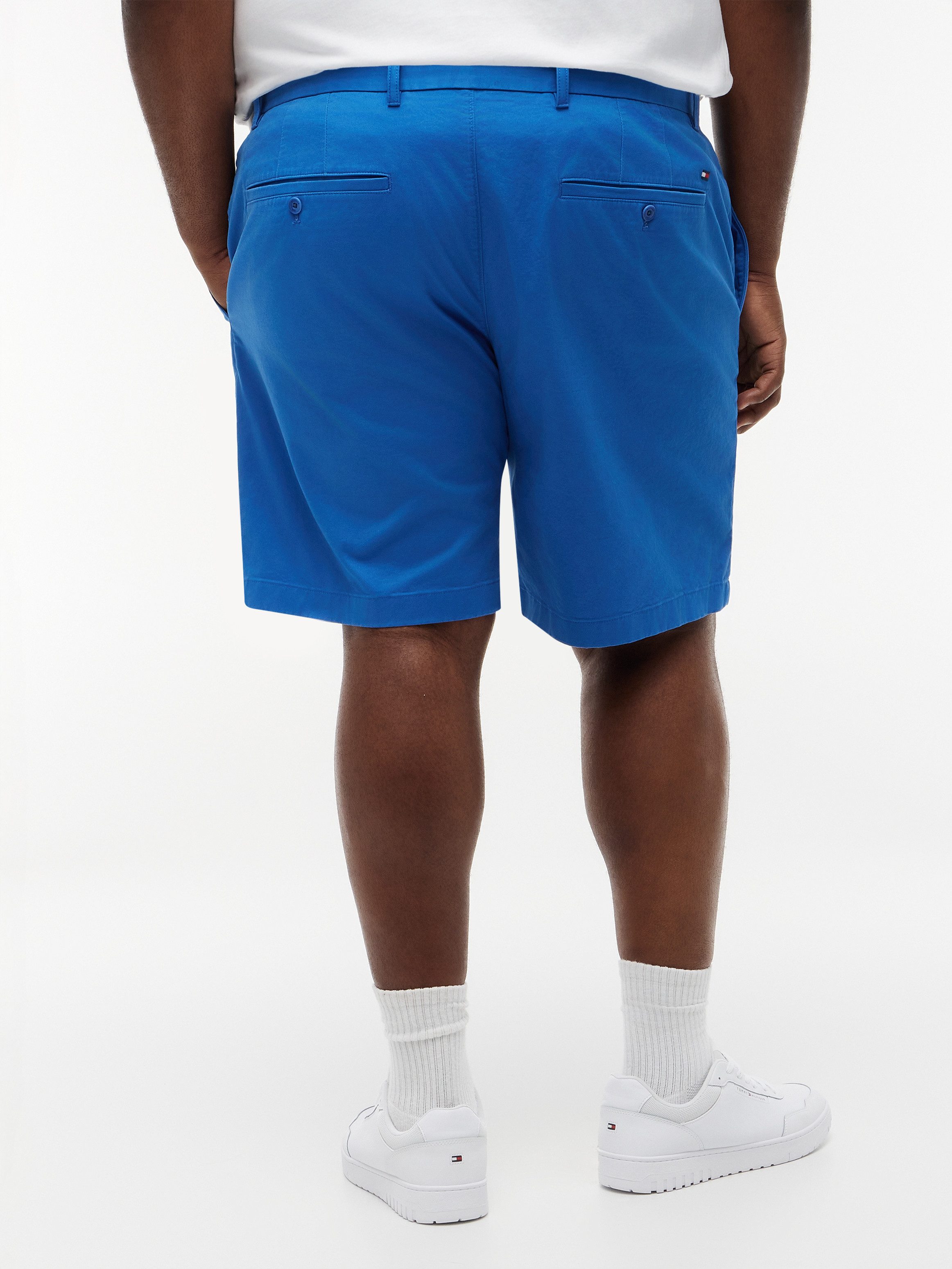 Tommy Hilfiger Big & Tall Chinoshorts BT-DENTON 9.5 ESS TWILL-B Twill, slim fit, Große Größen