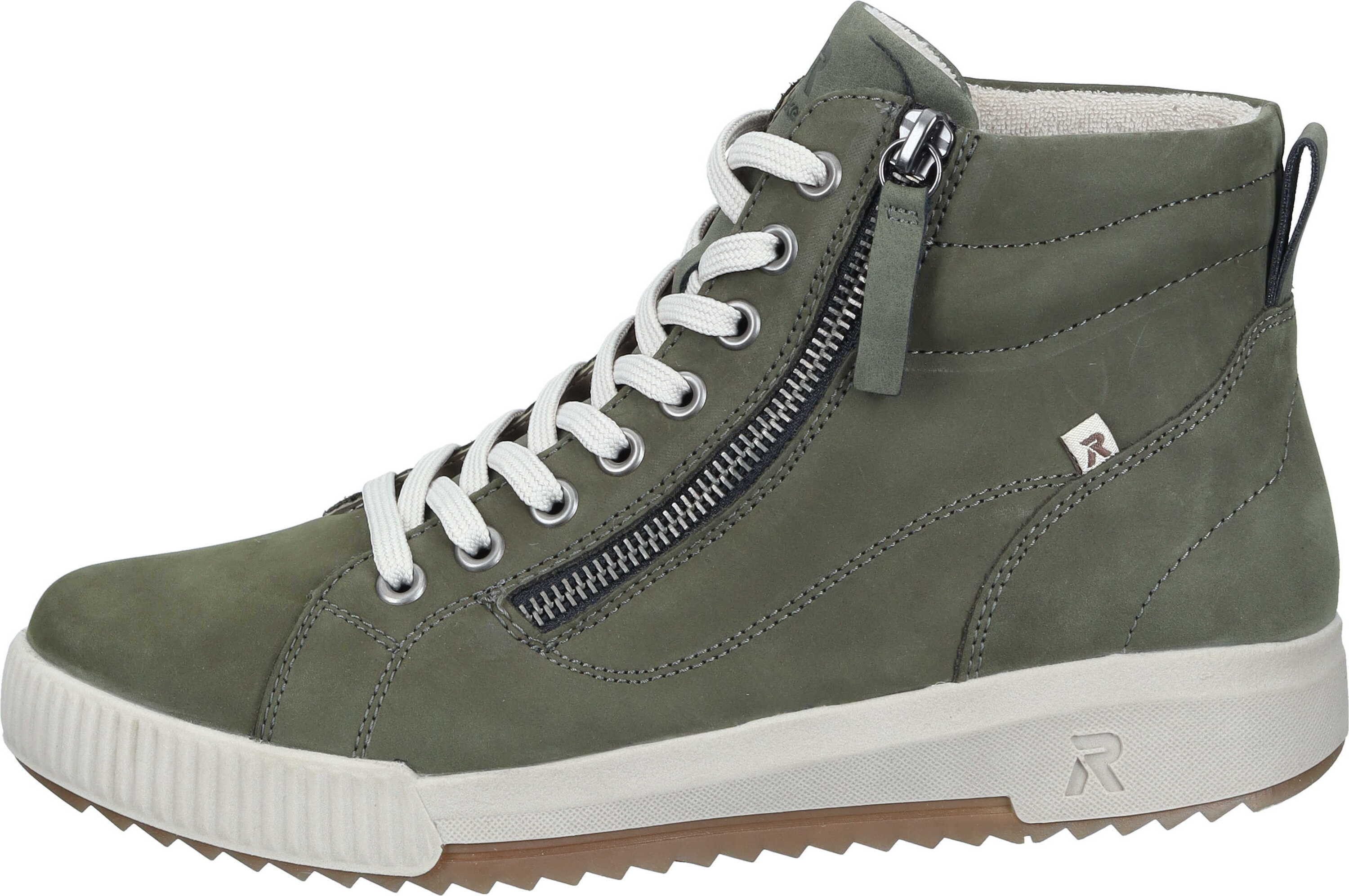 Rieker Stiefeletten Schnürstiefelette aus Textil günstig online kaufen