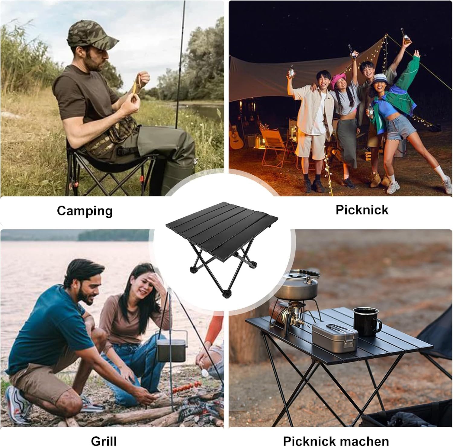 BlingBin Campingtisch Campingtisch Klapptisch Klein, Camping günstig online kaufen