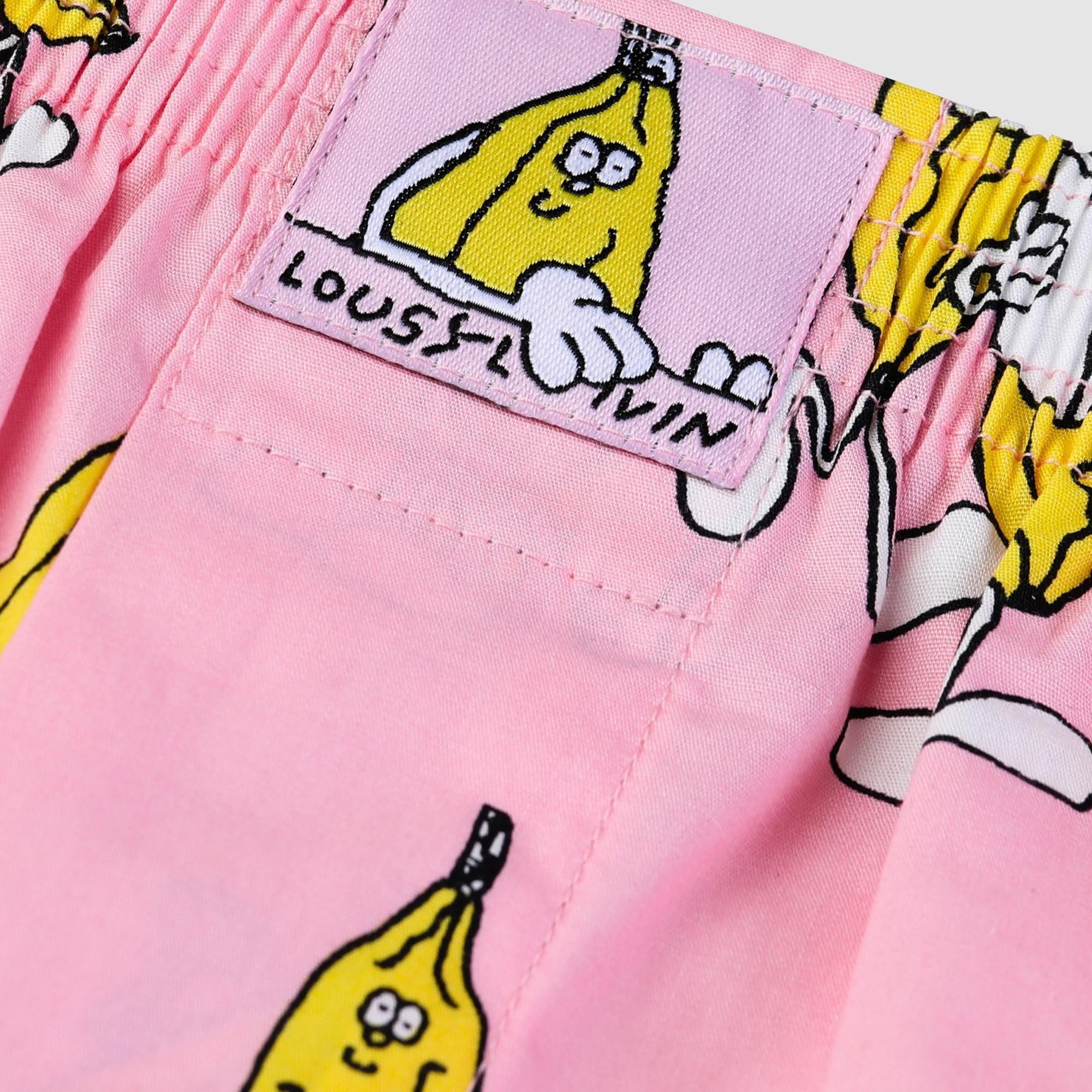 Lousy Livin Boxershorts Lousy Livin Boxershorts Pink Banana (Boxershorts, Boxershorts)