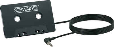 Schwaiger AAC080 531 Audio-Adapter 3,5mm Klinkenstecker, Adapterkassette