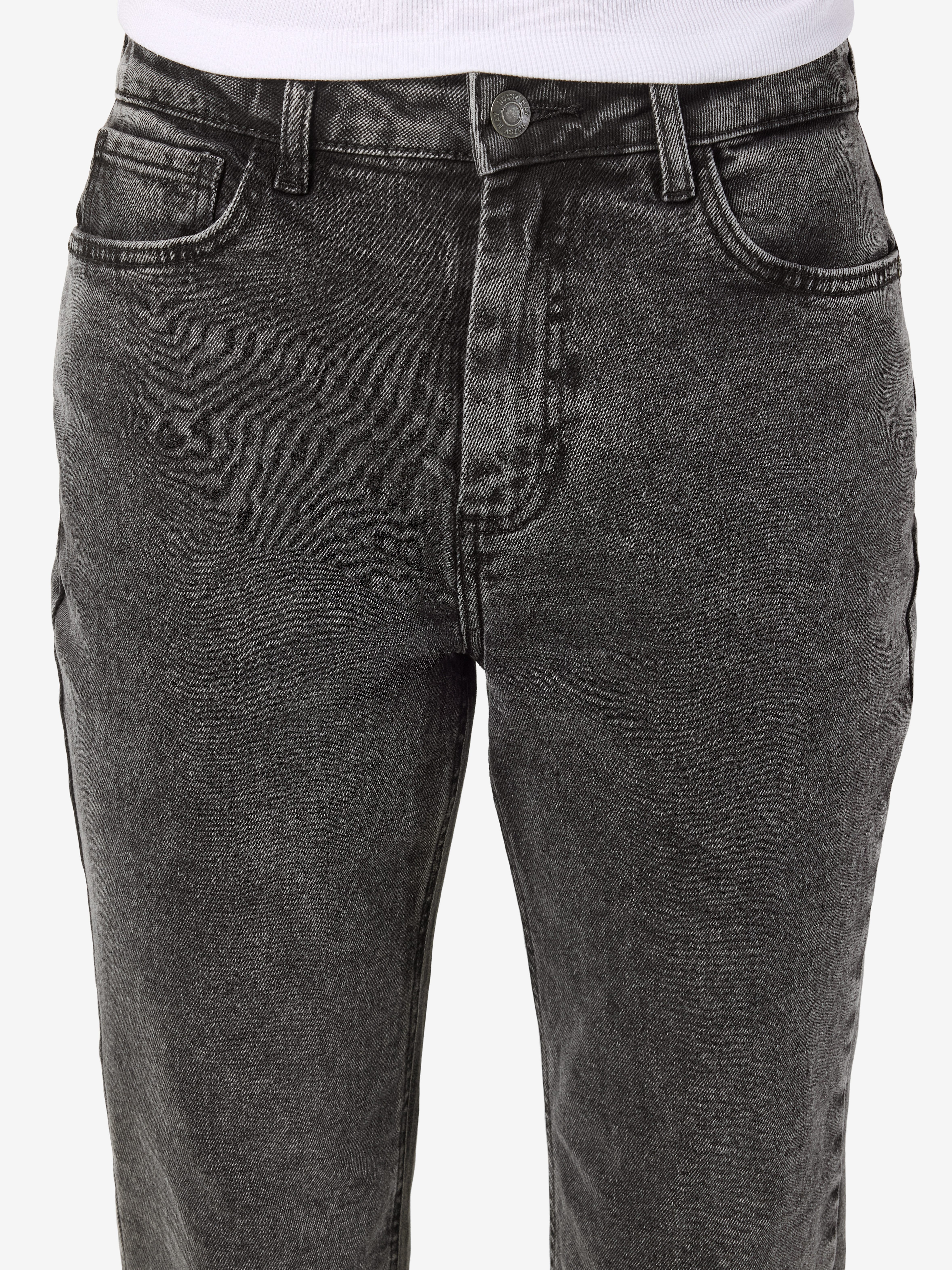 Noisy may High-waist-Jeans NMMONI HW STRAIGHT ANK ACID AZ391DG NOOS