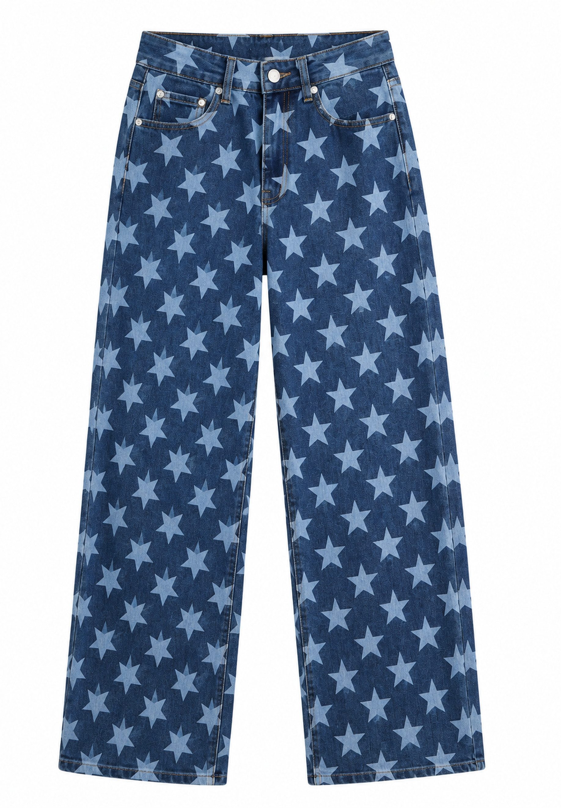 Elara Bootcut-Jeans Wide-Leg Jeans (1-tlg)