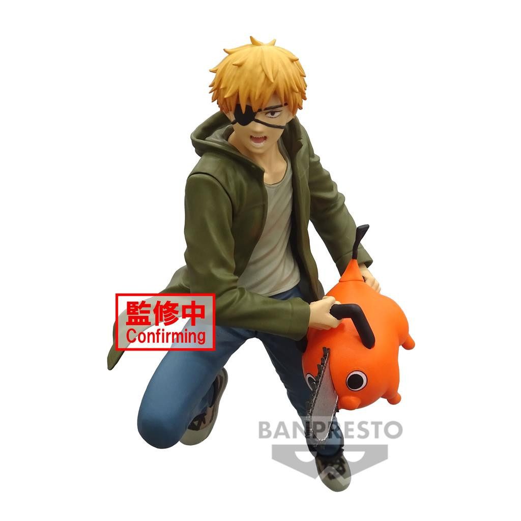 Banpresto Merchandise-Figur Chainsaw Man - Vibration Stars - Denji & Pochita