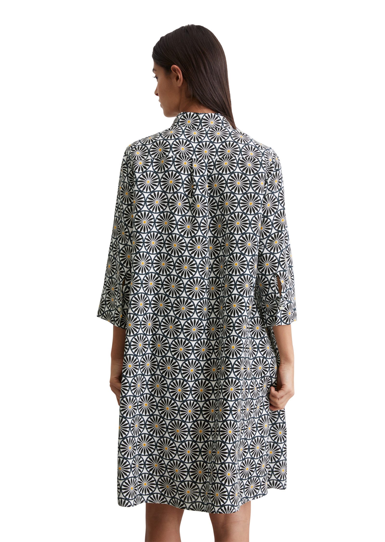 Marc O'Polo Midikleid mit Print-Muster