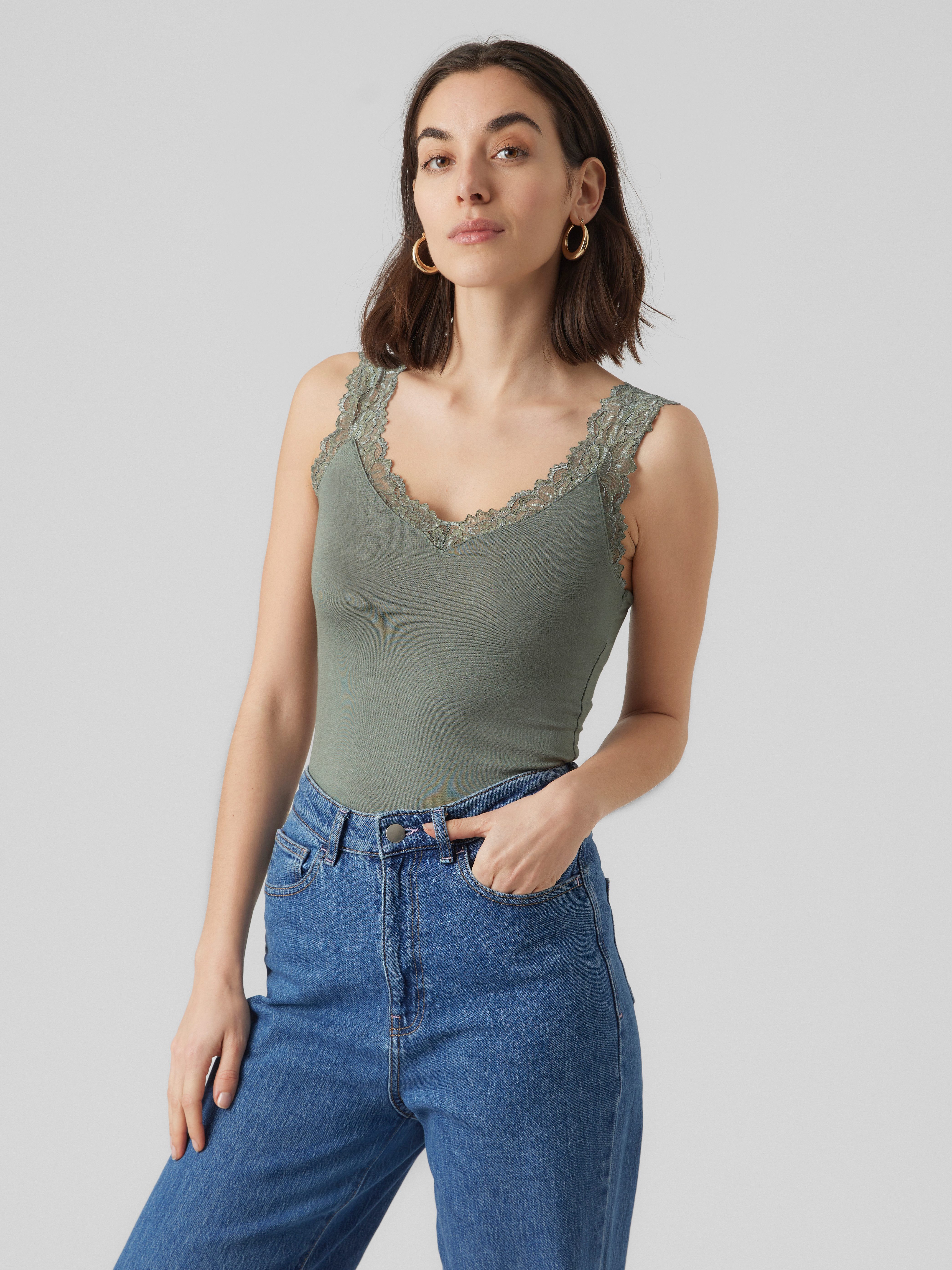 Spitzentop VMROSA SL TOP JRS NOOS