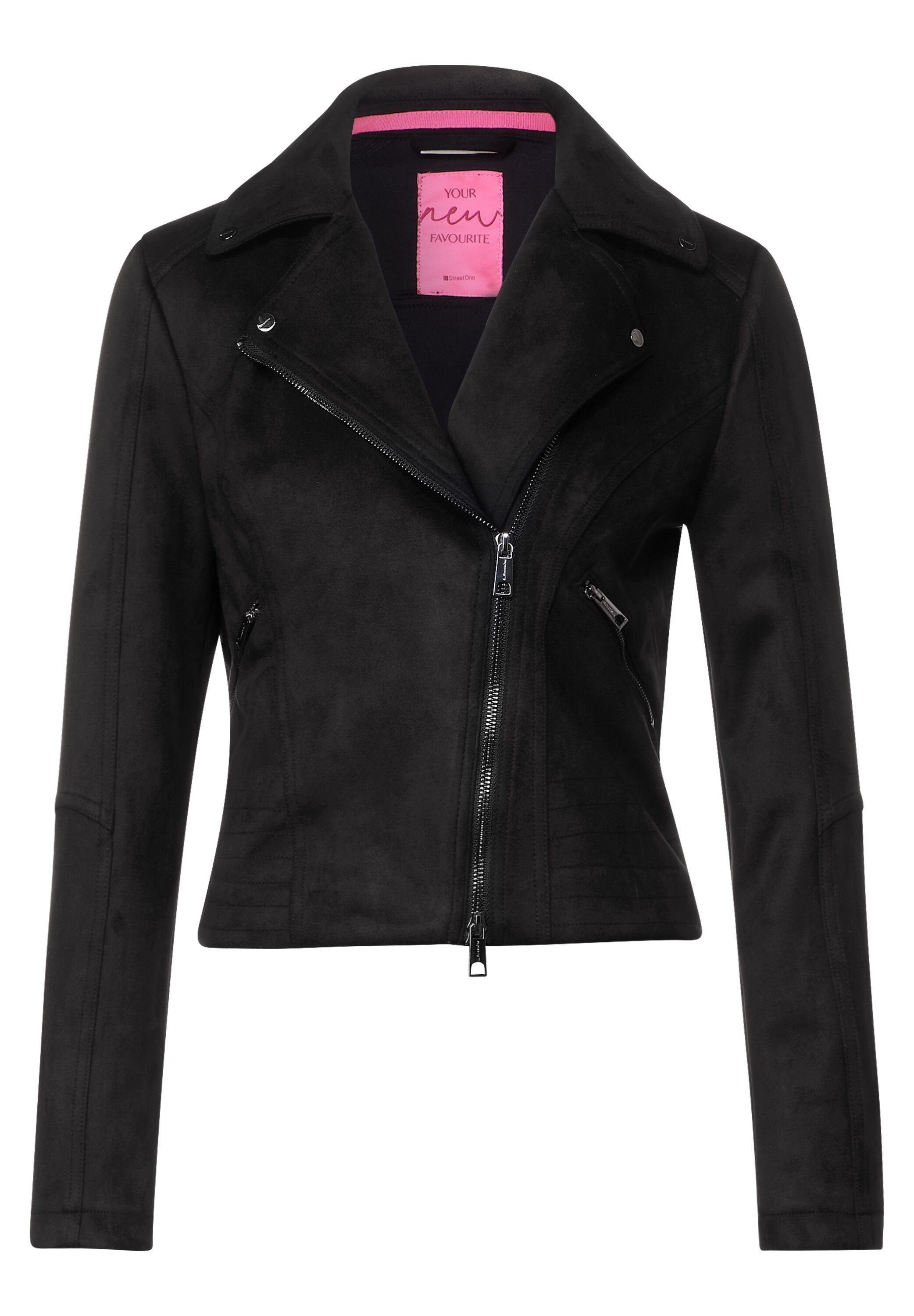Lederimitatjacke