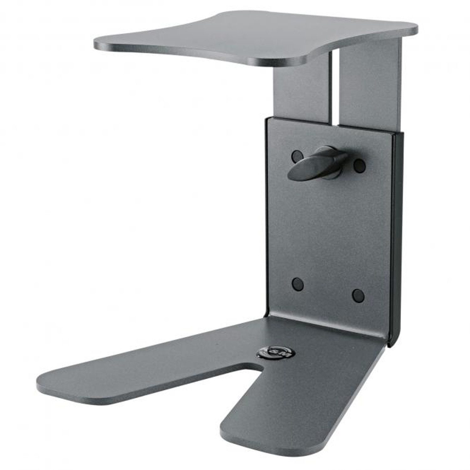 König & Meyer K&M 26772 Tischstativ für Boxen Basalt-Grau Tischstativ (Robust)