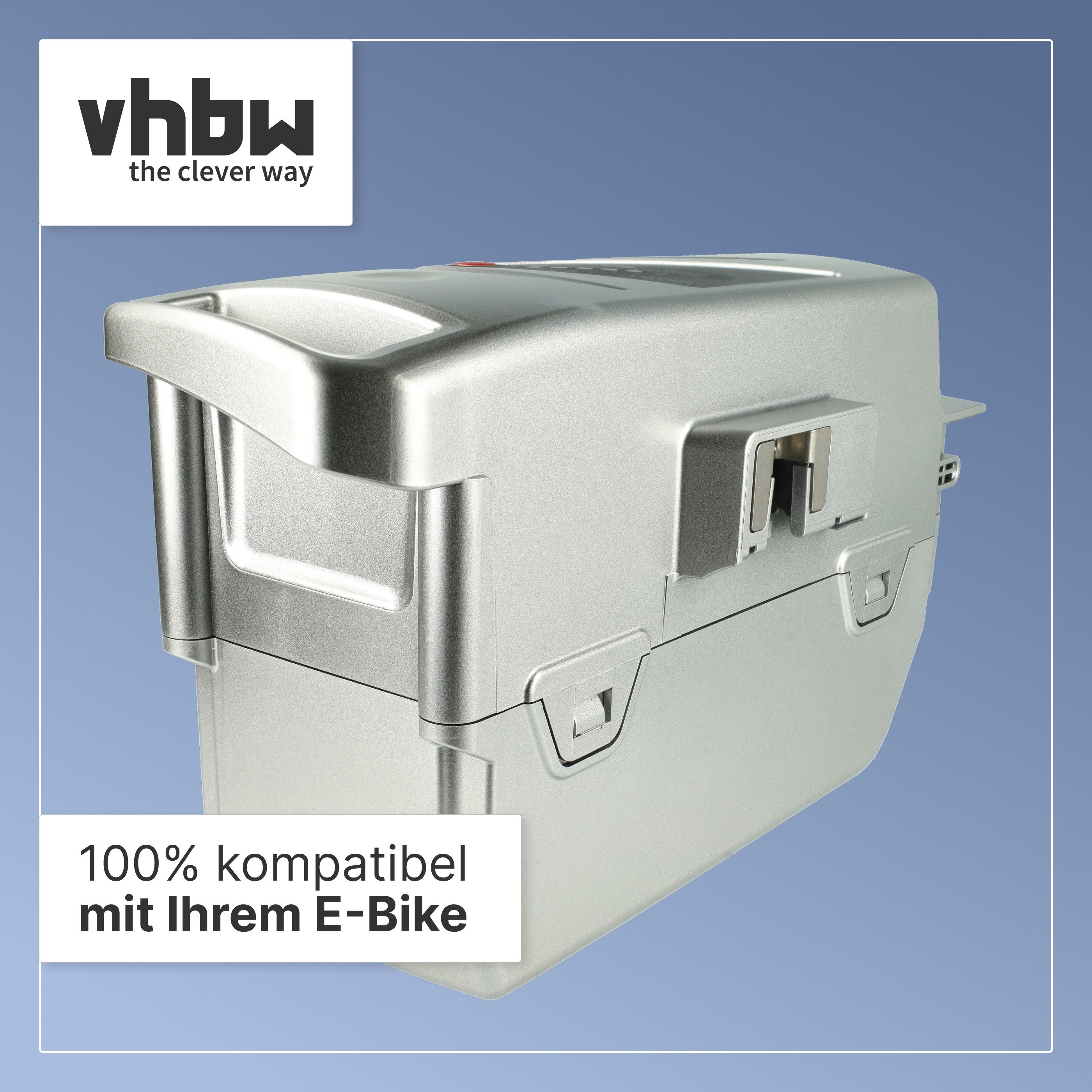vhbw Akku Ersatz für NKY246B2, NKY252B02, NKY252B2, NKY259B02, NKY231B2, E-Bike Akku Akku Li-Ion 13200 mAh (25,2 V, 1 St), Leistungsfähiger Austausch-Akku für Pedelec, Elektrofahrrad, E-Bike