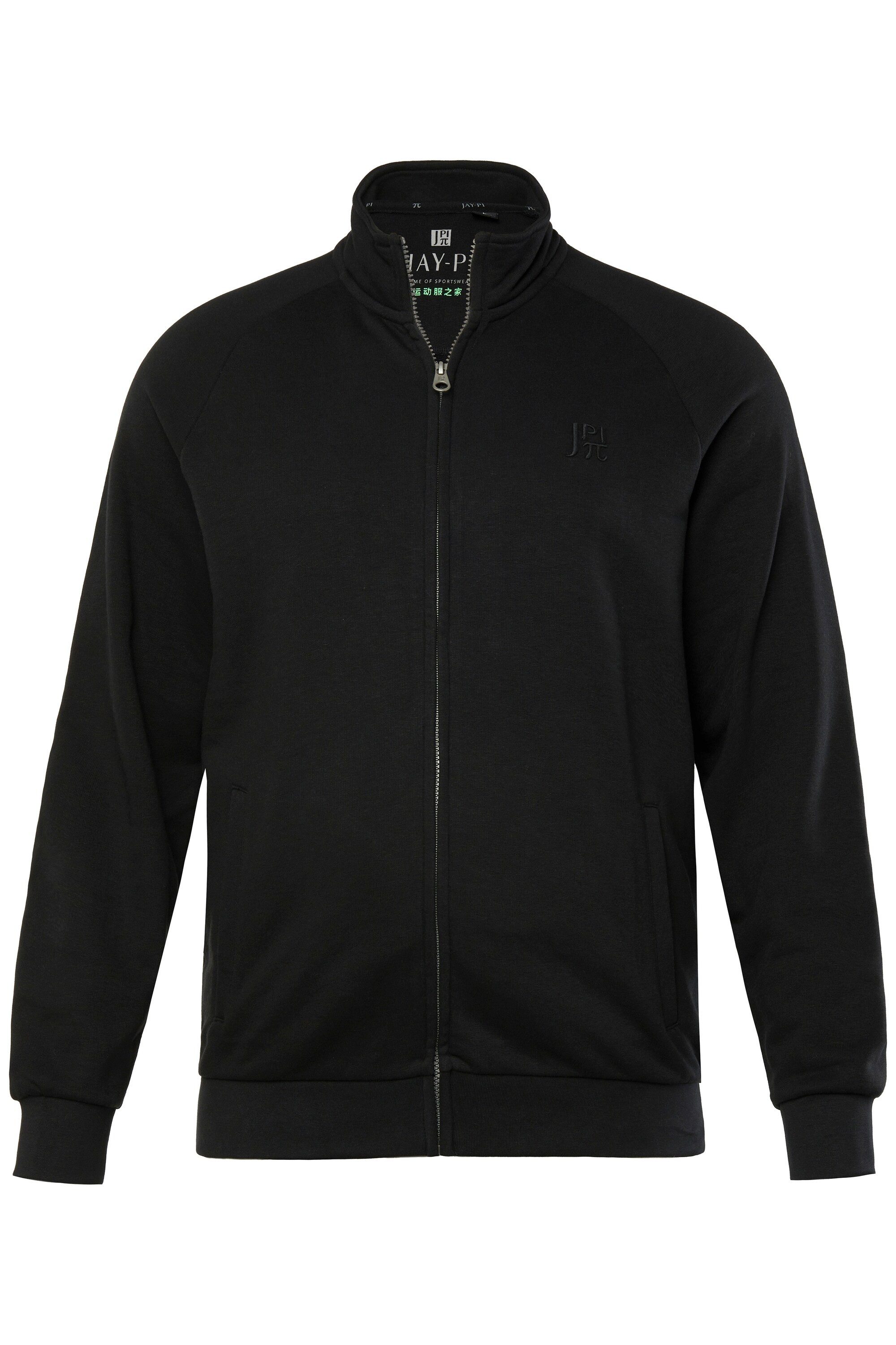 Fleecejacke Sweatjacke Fitness Stehkragen