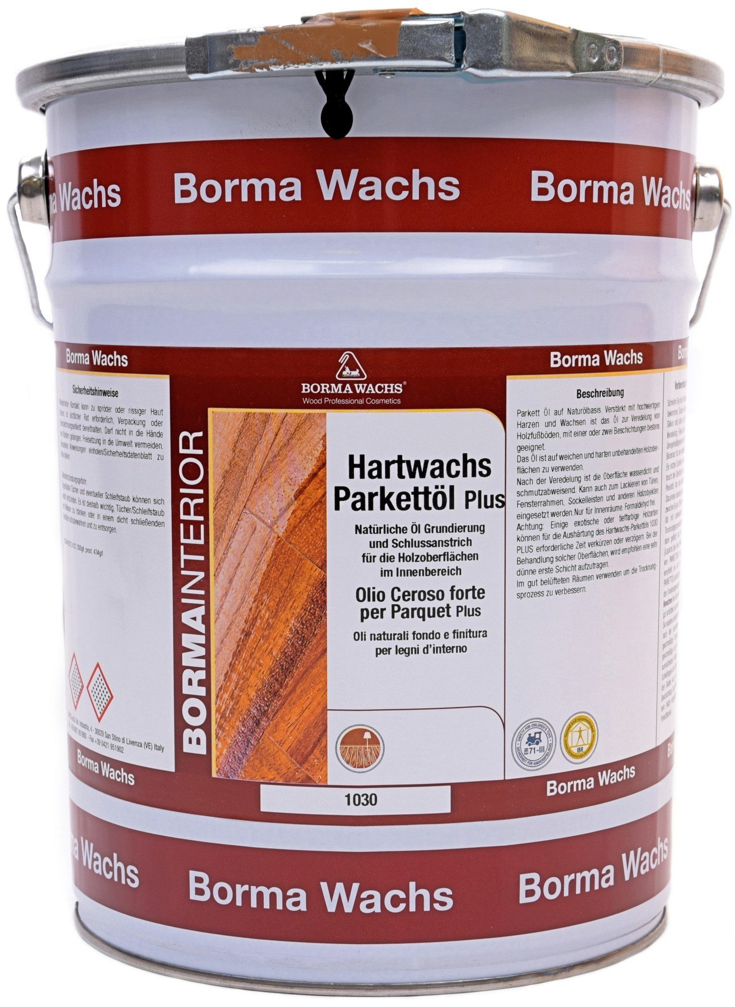 BORMA Holzöl 5 L HARTWACHS PARKETTÖL günstig online kaufen