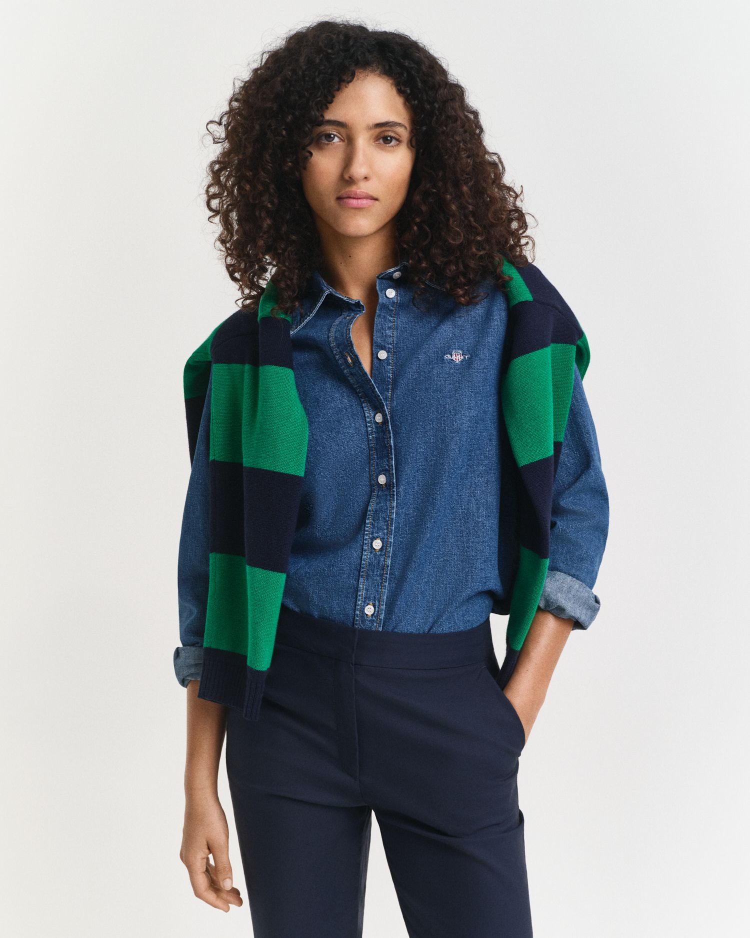 Gant Jeanshemd günstig online kaufen