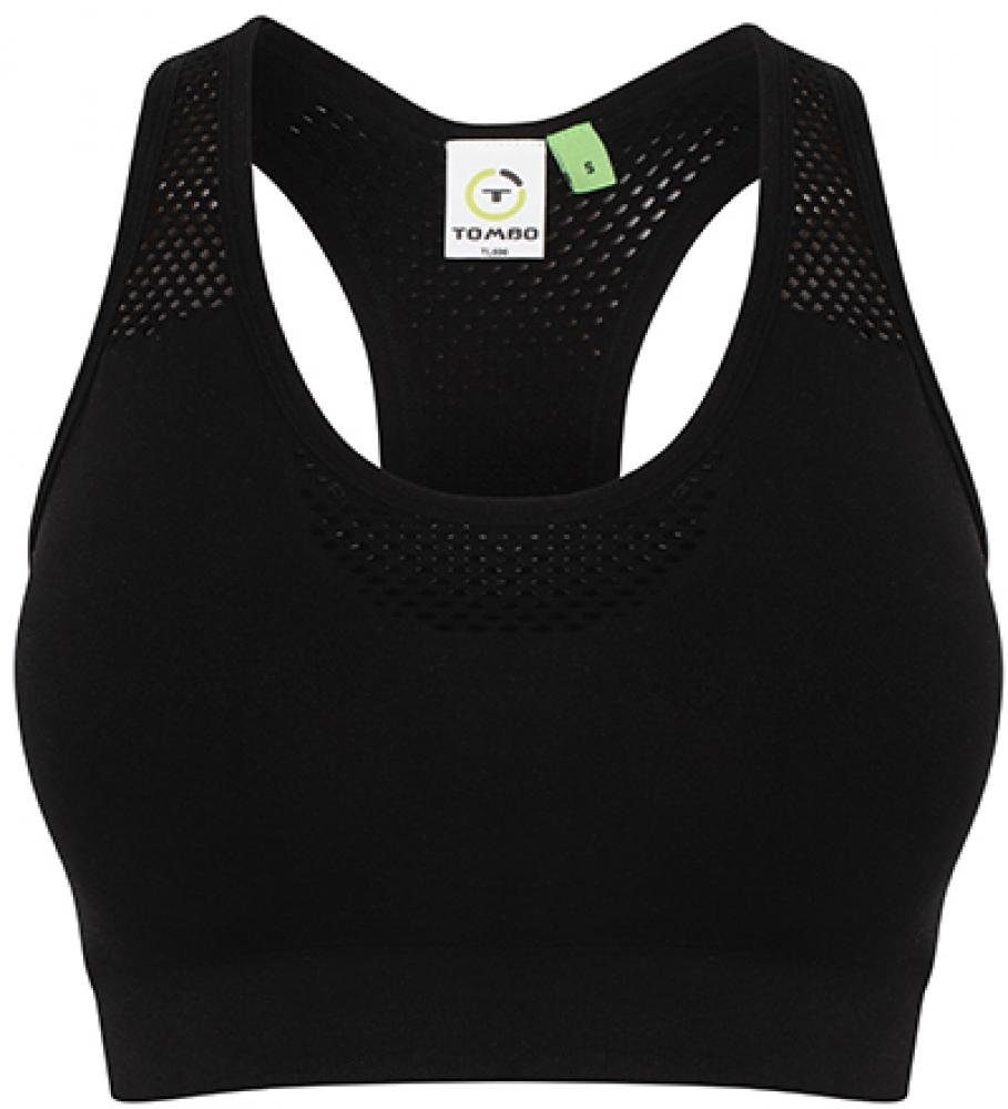 Tombo Trainingsshirt Damen Top Ladies` Seamless Crop Top