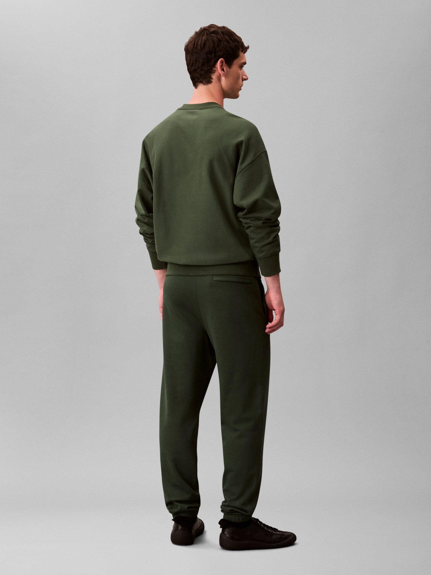 Calvin Klein Jeans Sweathose EU 350TERRY MONOGRAM JOGGER regular fit günstig online kaufen