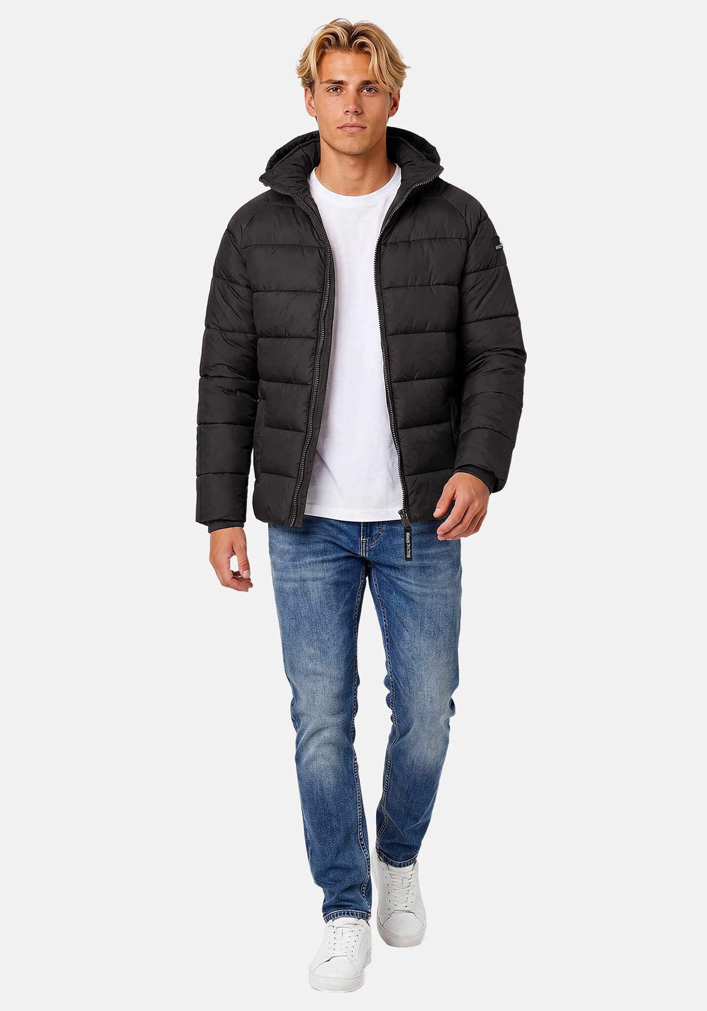Arctic Seven Winterjacke ASRodrii mit warmem Teddyfell und abnehmbarer Kapuze