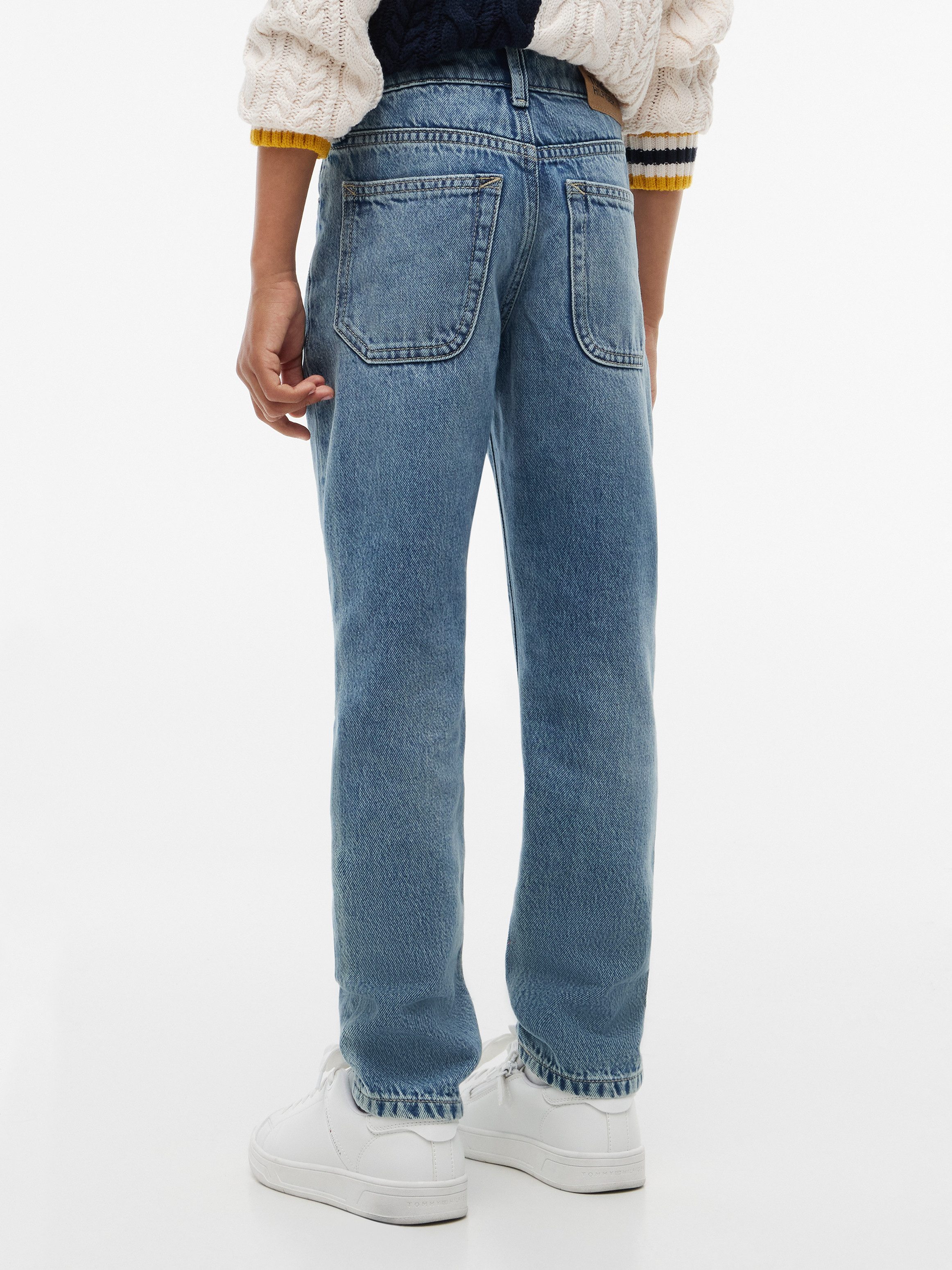 Tommy Hilfiger 5-Pocket-Jeans Straight Fit, Kinder bis 16 Jahre – Bild 2 von 5