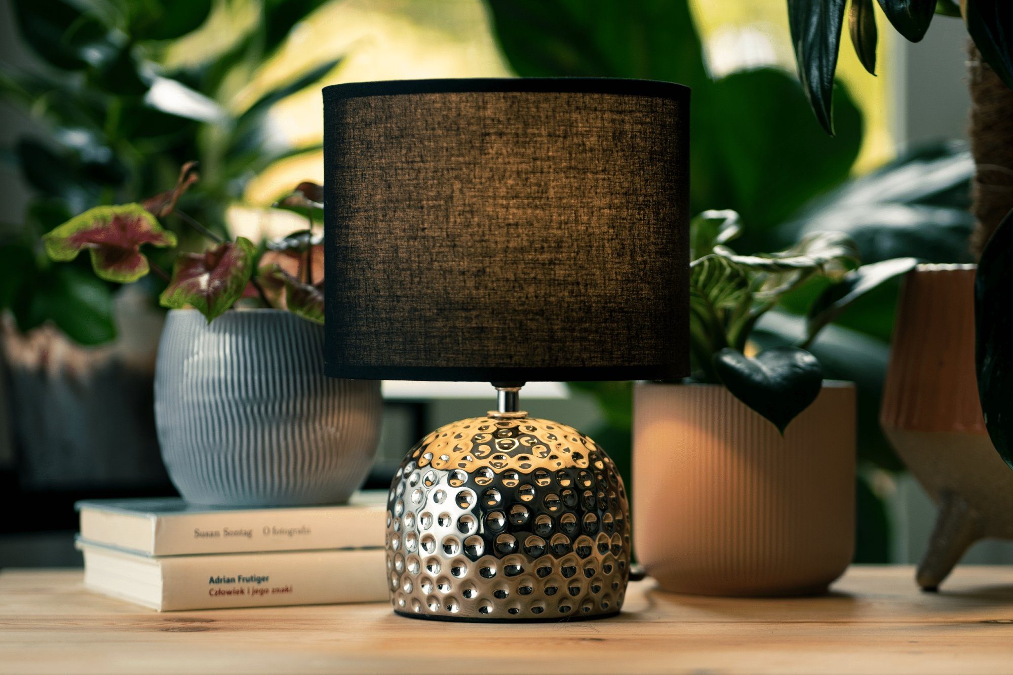 KONSIMO® Tischleuchte FRAGI Tischlampe, ohne Leuchtmittel günstig online kaufen