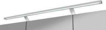 welltime Spiegelschrank »Torino« Breite 100 cm, 3-türig, LED-Beleuchtung, Schalter-/Steckdosenbox