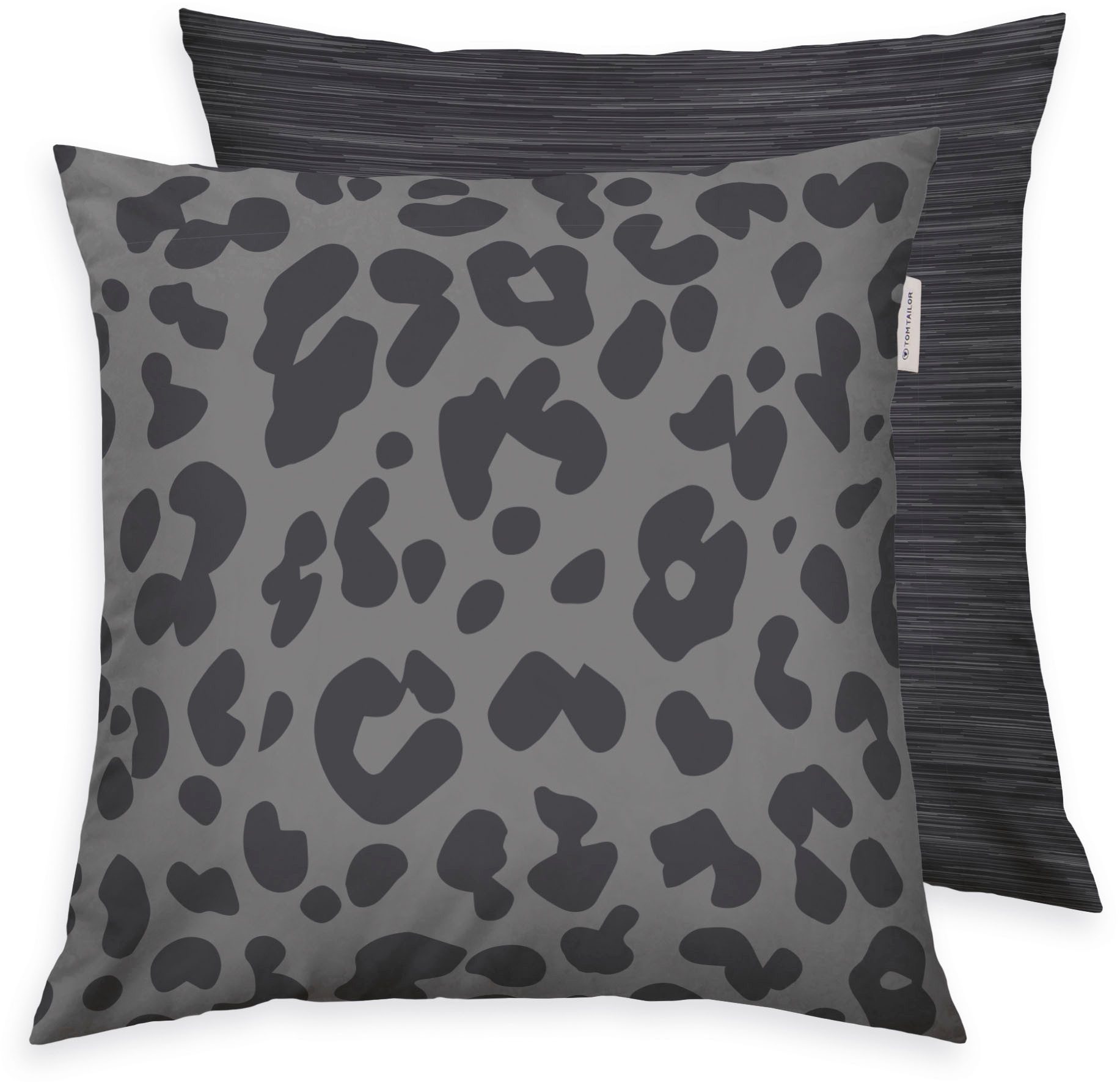 TOM TAILOR HOME Bettwäsche Ellja, Renforcé, 3 teilig, in Gr. 135x200 oder 155x220 cm, 100% Baumwolle, Leo Design