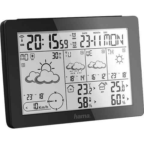 Hama Wettervorhersage-Center "Meteotime", Schwarz Wetterstation Wetterstation