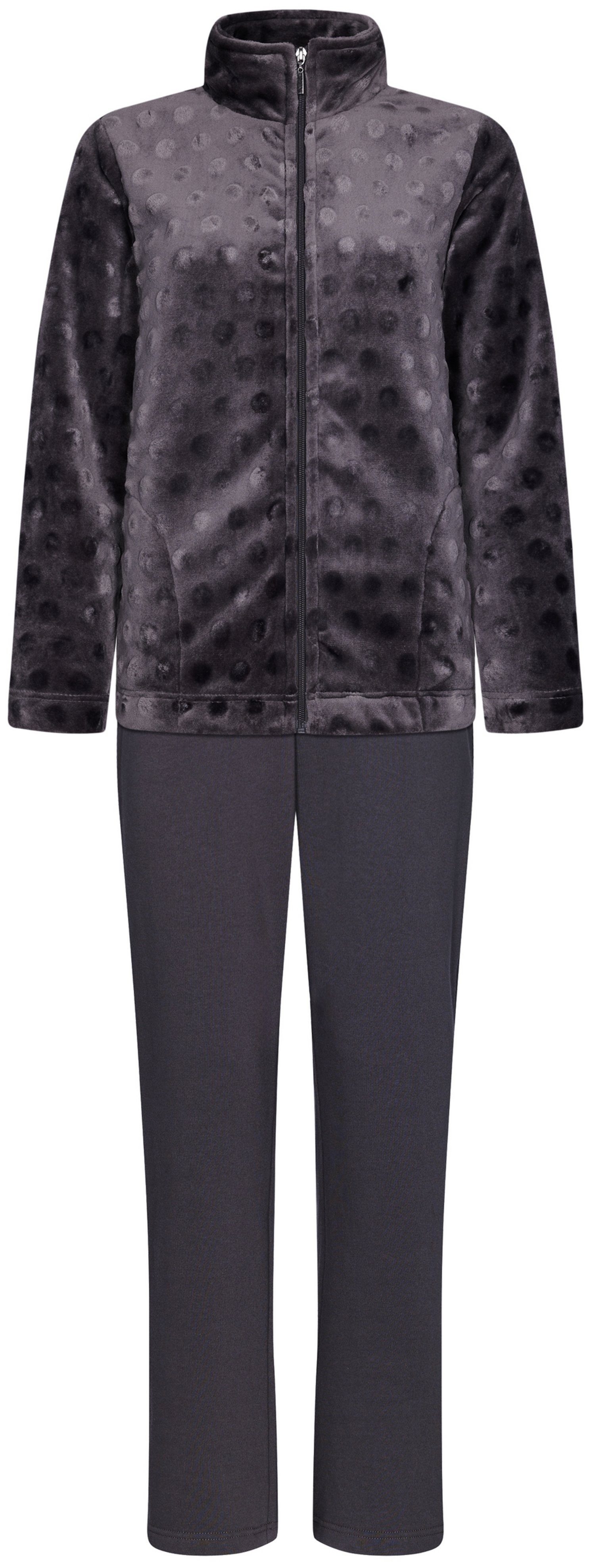 Pastunette Hausanzug Kuscheliger Damen Fleece Hausanzug (2 tlg) kuschelige Qualität