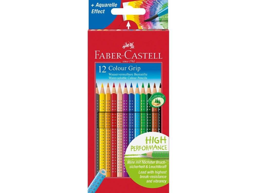 Faber-Castell Buntstift Faber-Castell Buntstifte 'Colour Grip', (12-tlg)