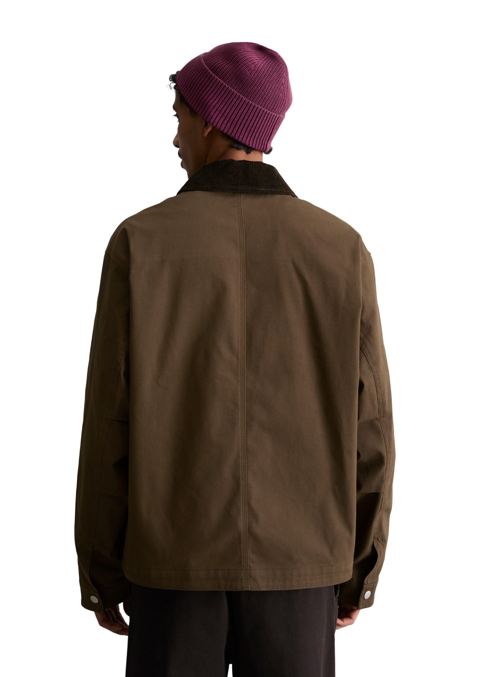 Marc O'Polo DENIM Outdoorjacke aus recyceltem Baumwoll-Canvas