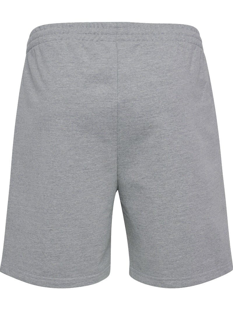 hummel Sweatshorts Freizeithose hmlGO 2.0 (Bio-Baumwolle) kurz grau Herren