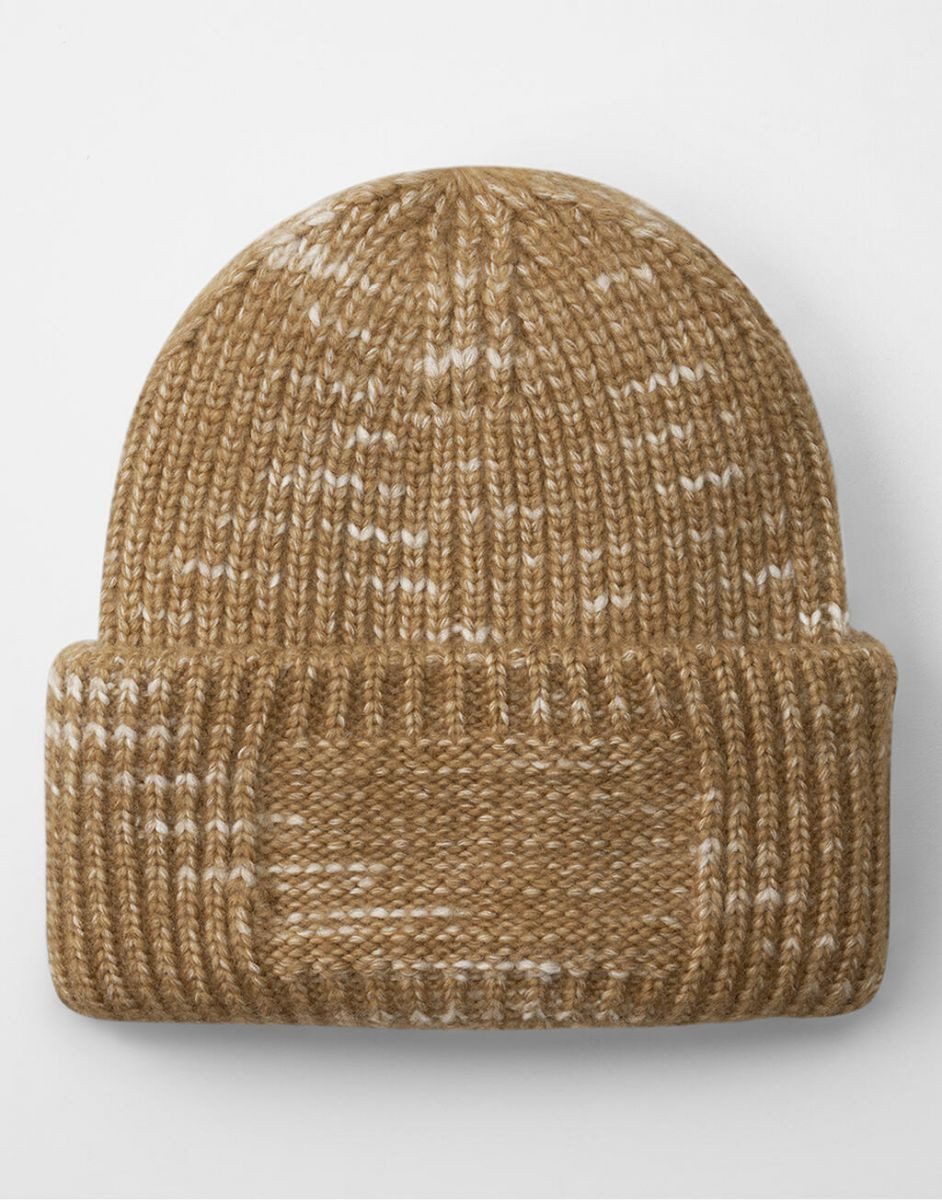 Beechfield® Bommelmütze Chunky Knitted Patch Beanie
