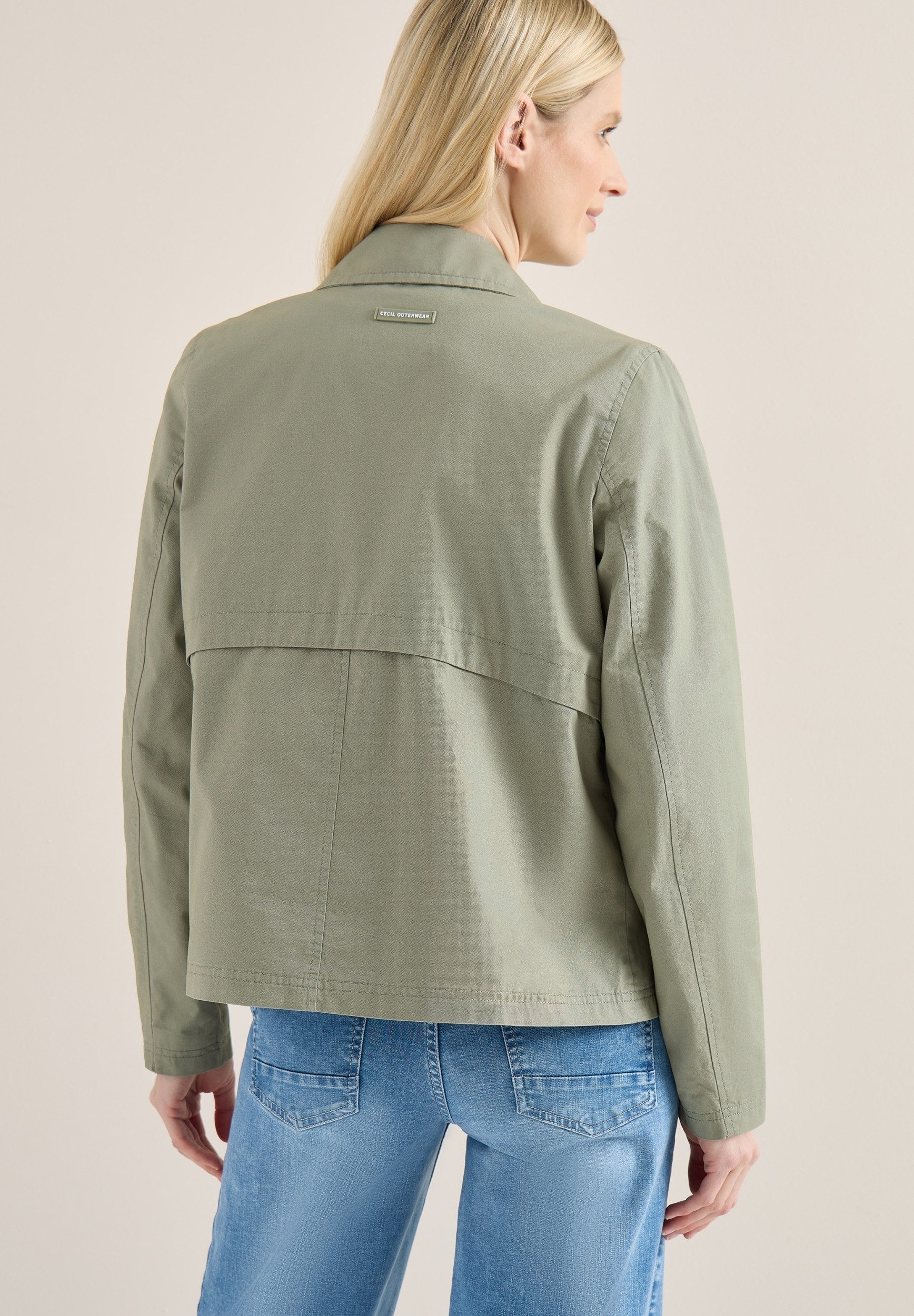CECIL Hybridjacke Trenchcoat in verkürzter Passform – Bild 4 von 5