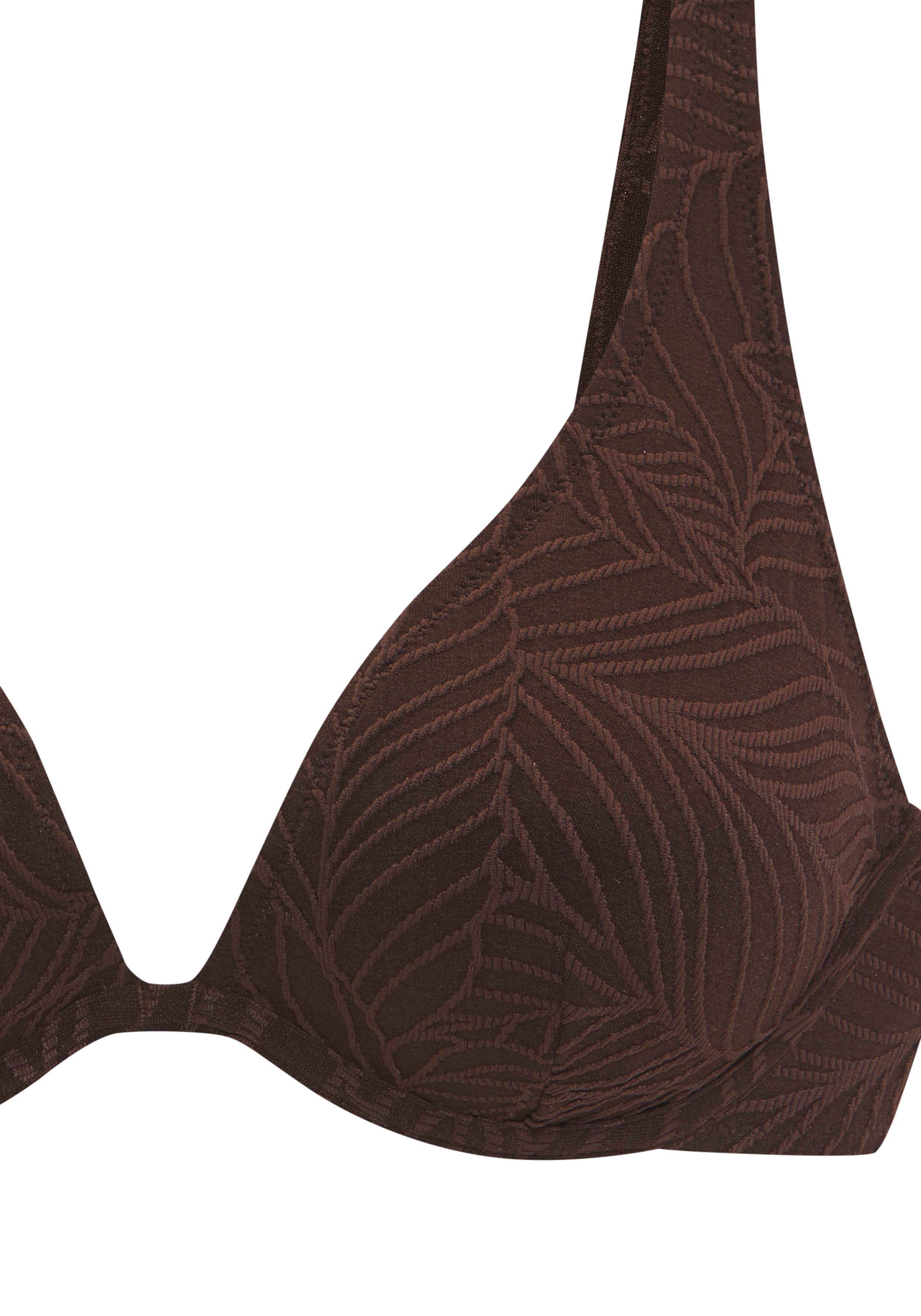 LASCANA Bügel-Bikini-Top Fay, aus eleganter Strukturware