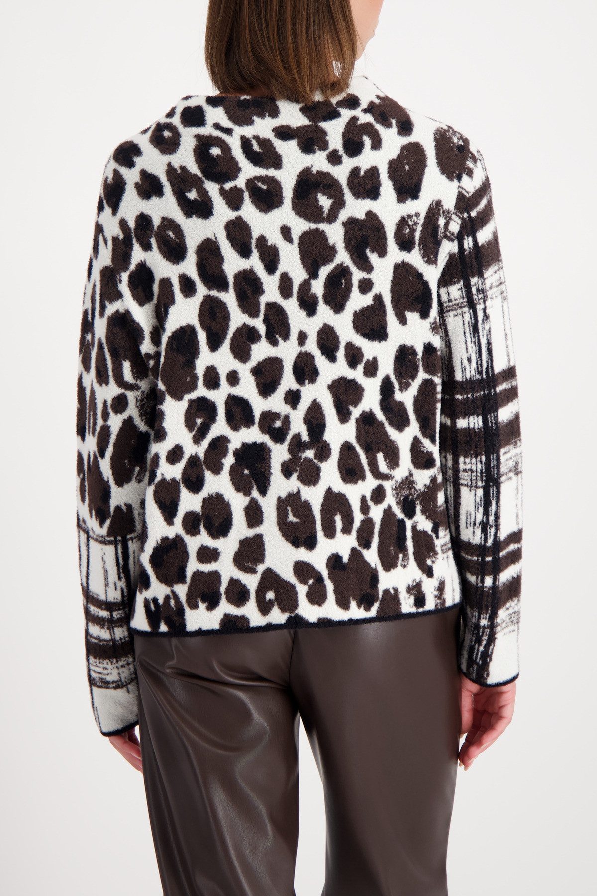 Monari Strickpullover Regular fit mit Stehkragen günstig online kaufen