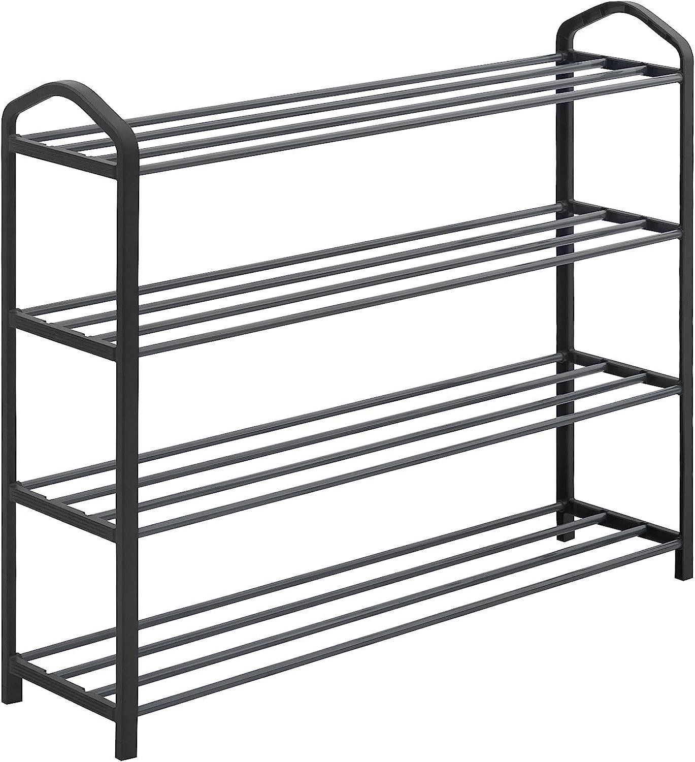 Woltu Schuhregal, 1-tlg., Ablage Ständerregale 4 Schicht für 16 Paare Schuh günstig online kaufen