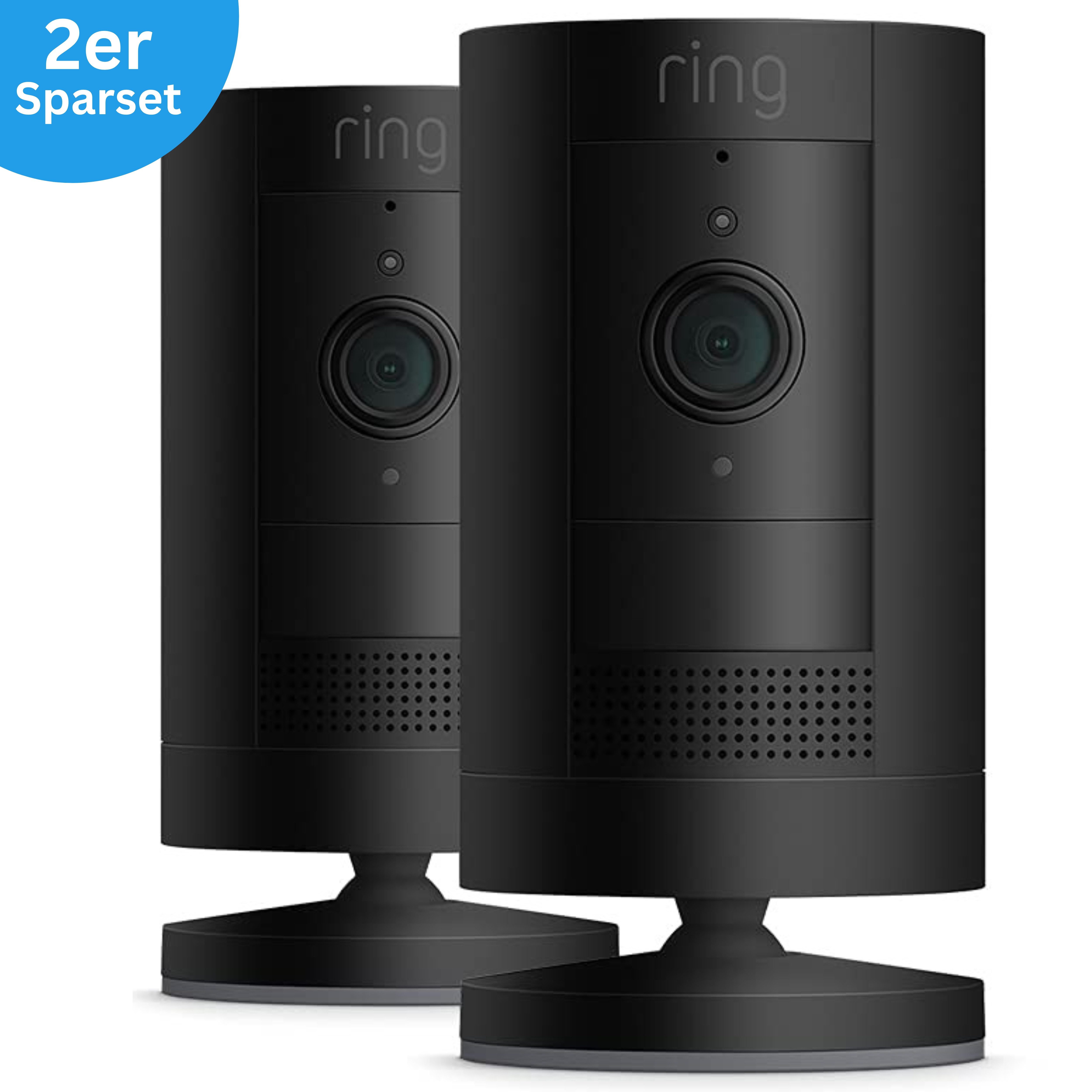 Überwachungskamera 2x Stick Up Cam Battery (Neueste Generation) Außenkamera Akku