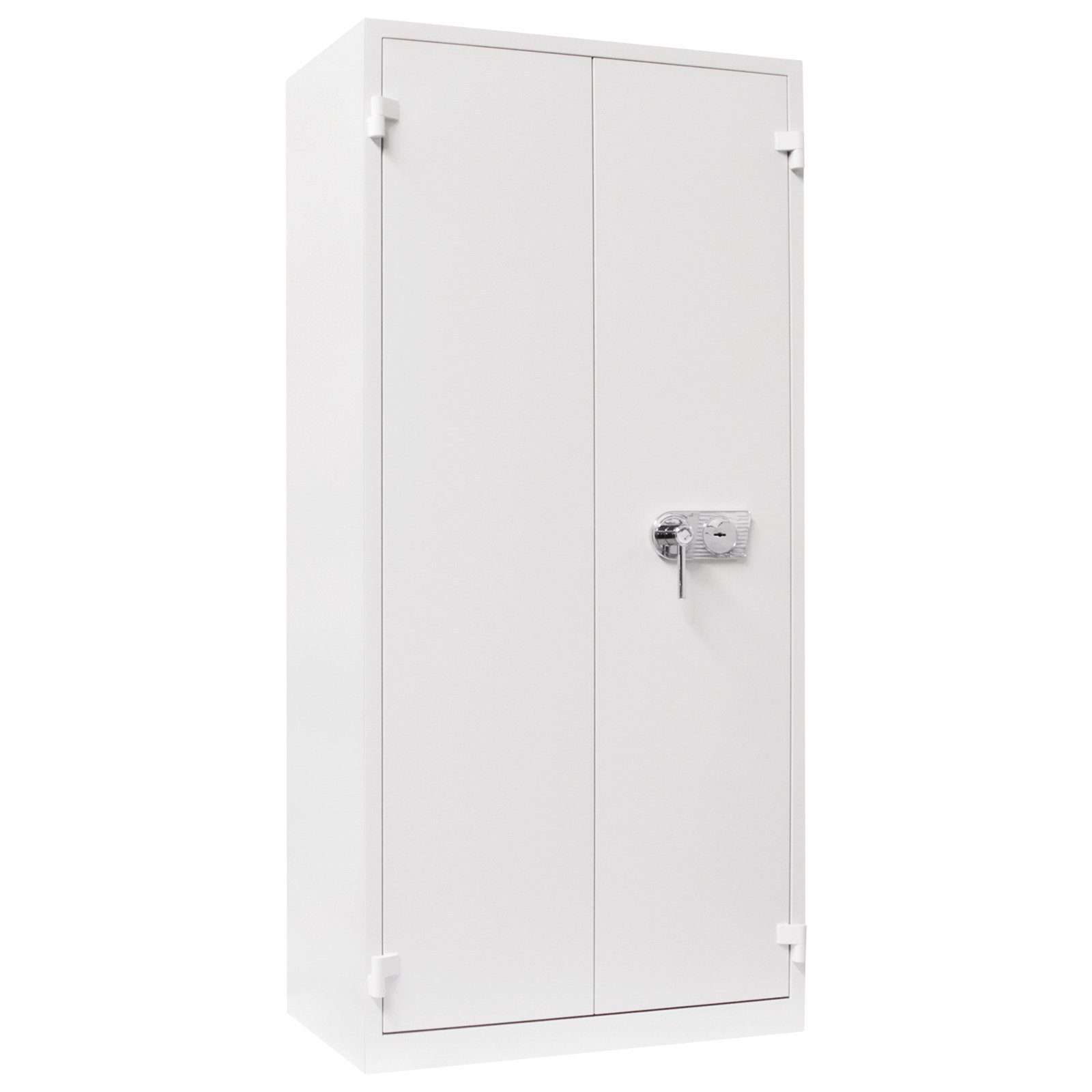 Profirst Mehrzweckschrank Profirst Stahlbüroschrank Minusk 3 FS Doppelbartschloss lichtgrau