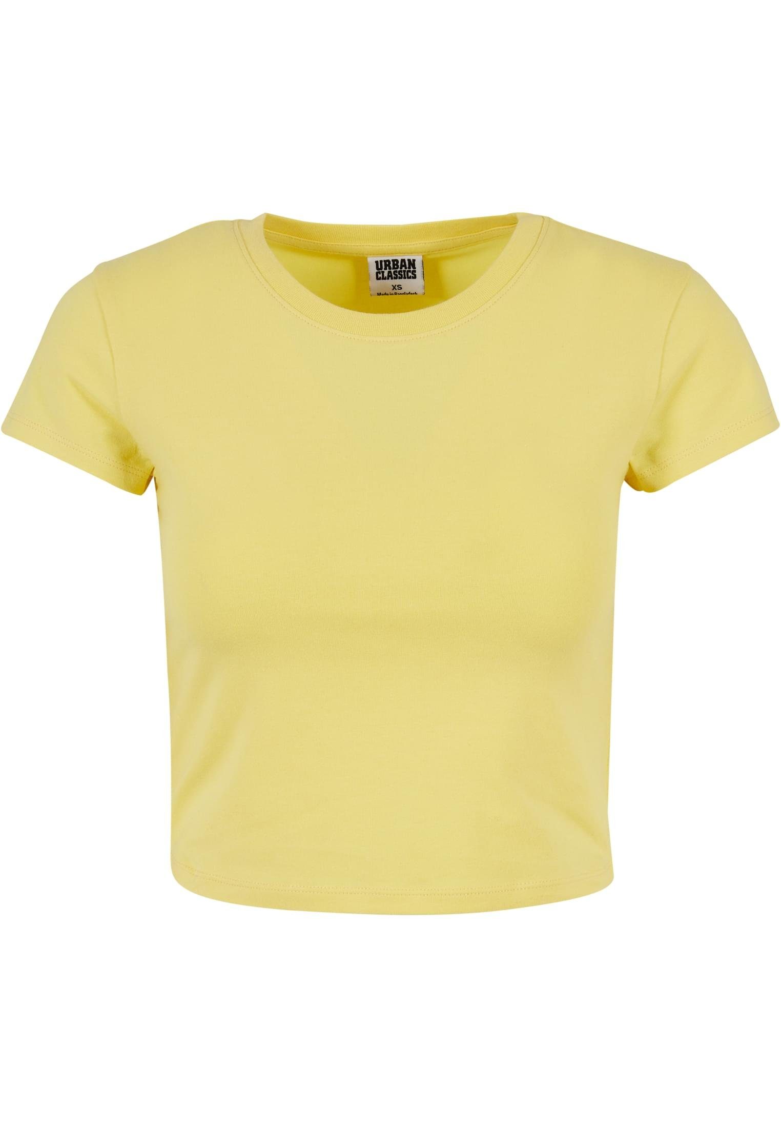 URBAN Ladies Tee T-Shirt CLASSICS Stretch Damen Cropped (1-tlg) Jersey vintagesun