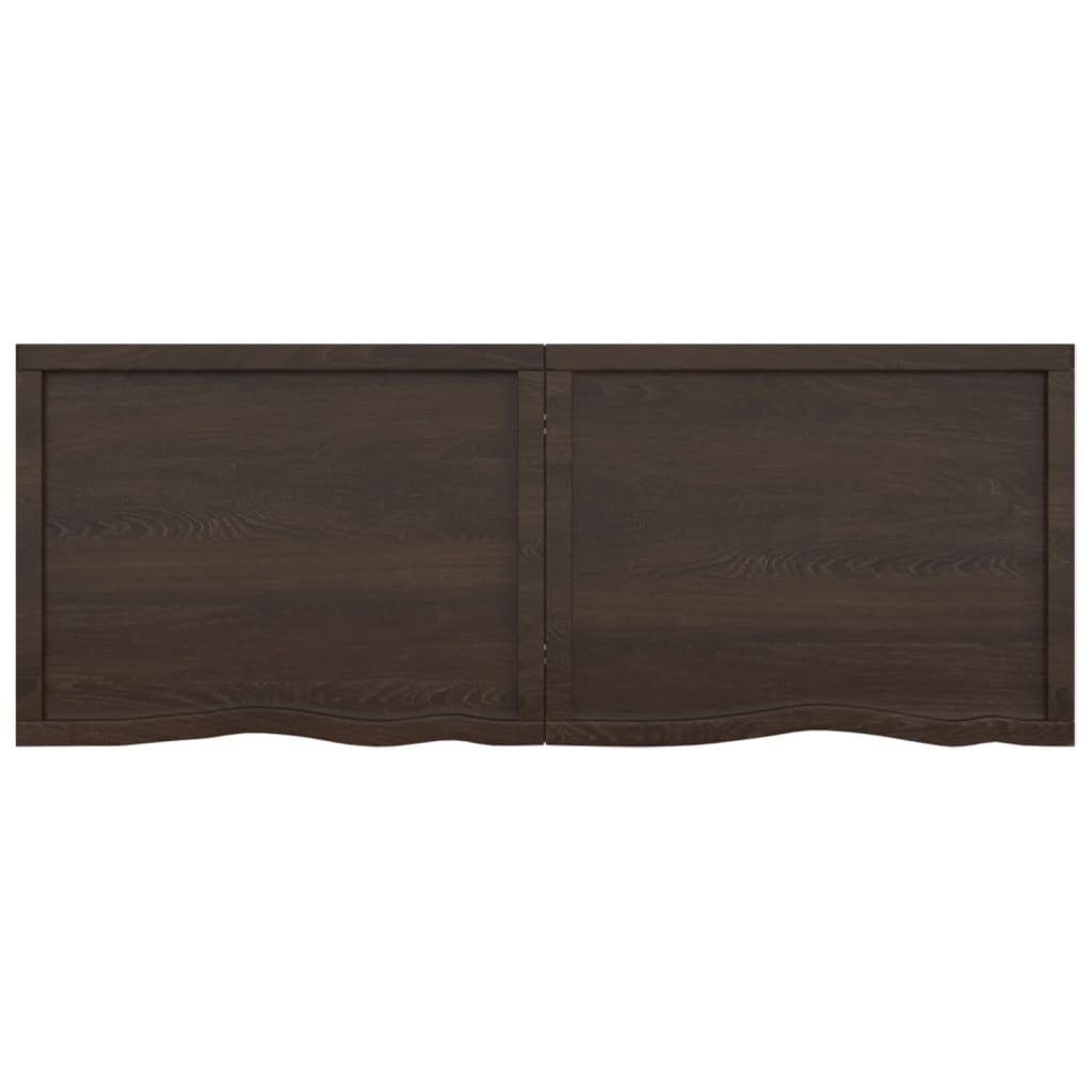 Eiche furnicato 160x60x(2-6)cm Behandelt Tischplatte Massivholz