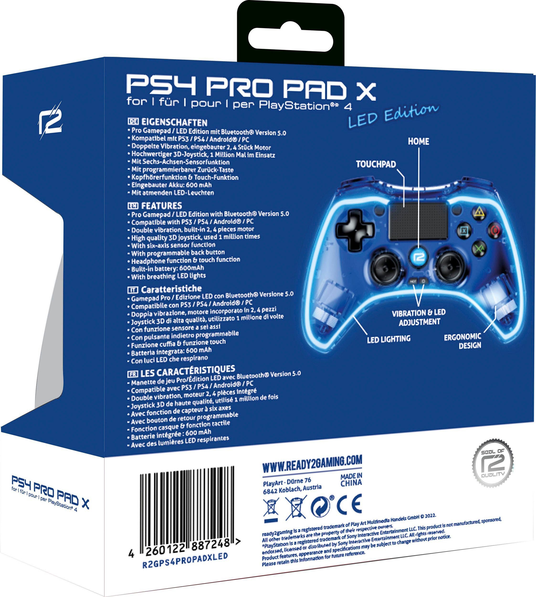 Ready2gaming Gamepad + PS4 Lego 2K Drive (USK) Controller