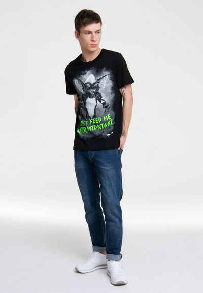 LOGOSHIRT T-Shirt Gremlins After Midnight mit hochwertigem Siebdruck